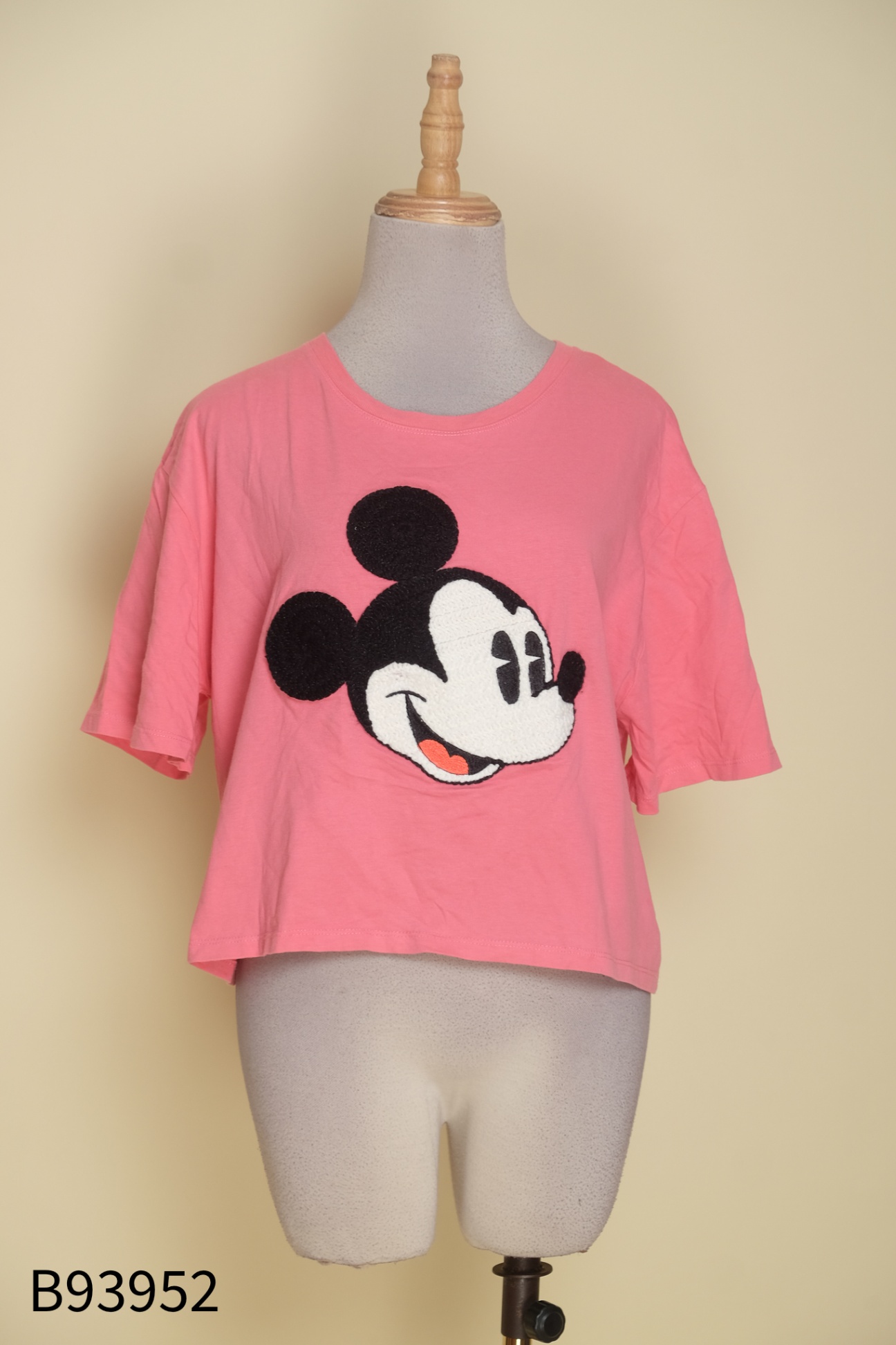 Áo ZARA(cắt tag) hồng hình mickey