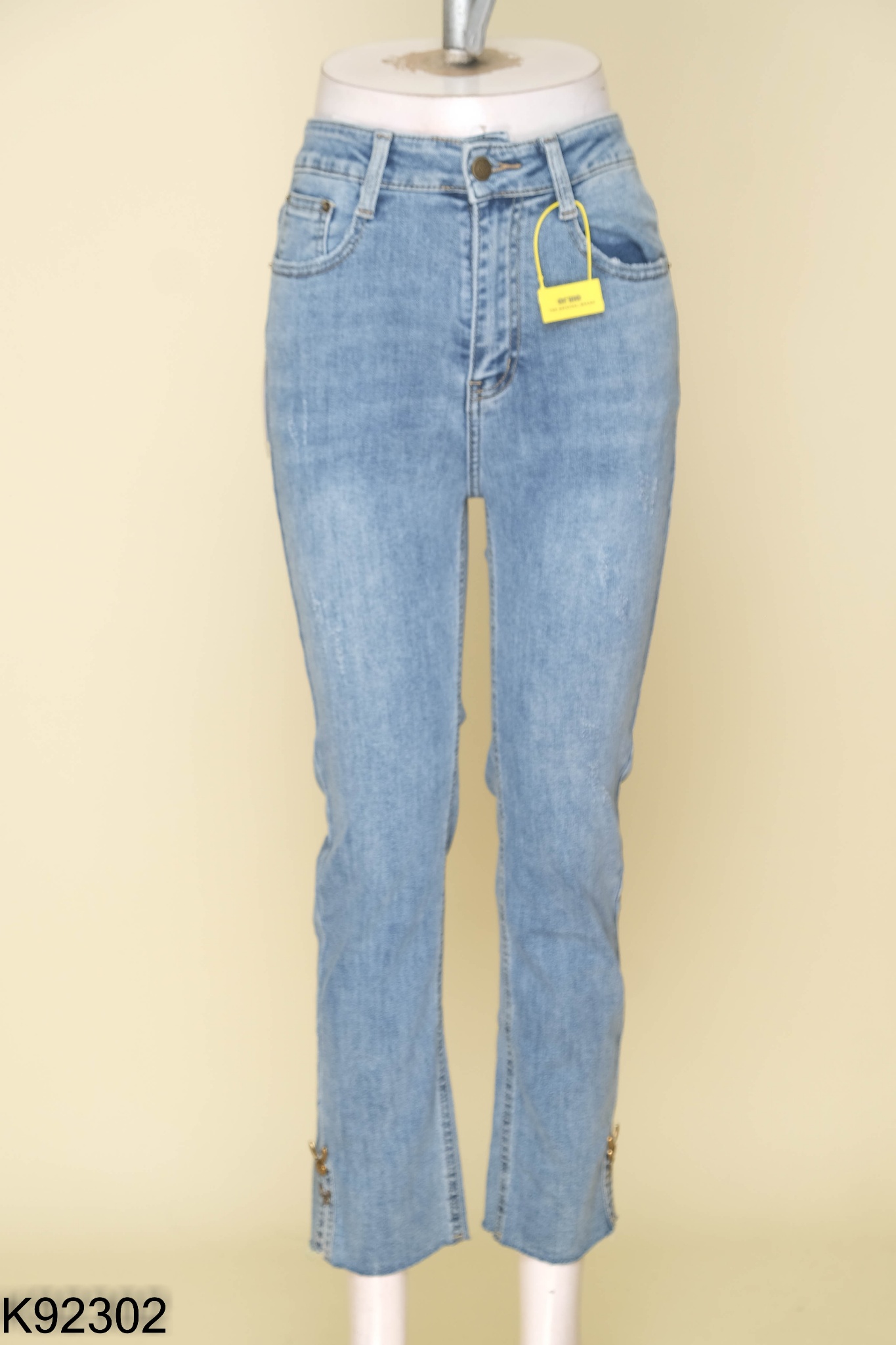 NEWTAG Quần jeans xanh nhạt