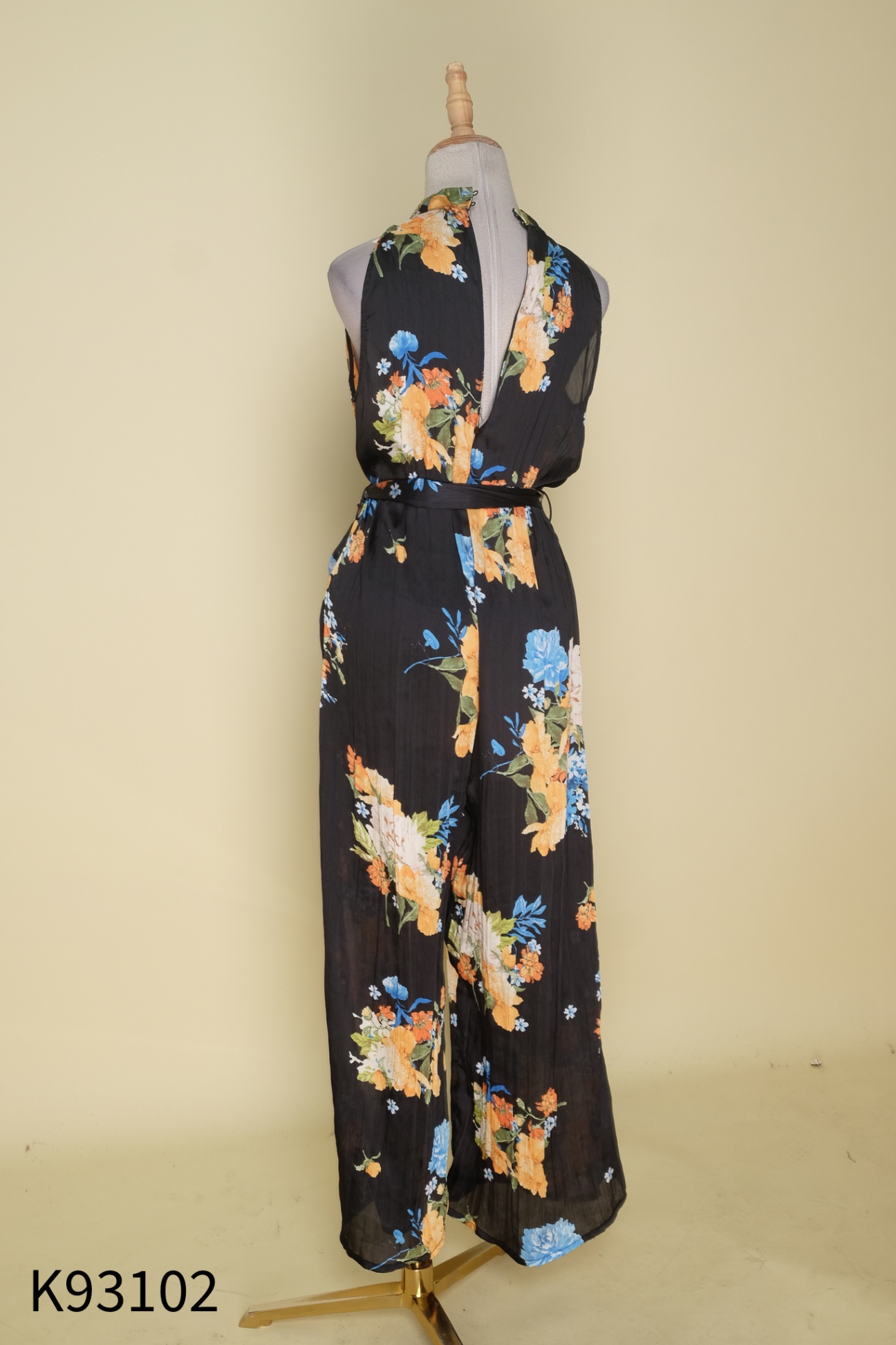 Jumpsuit ZARA đen hoa