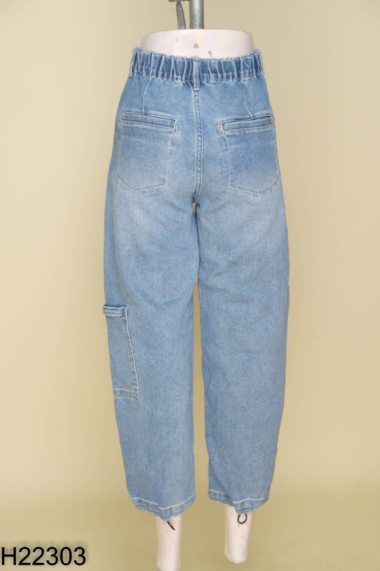 Quần VERO MODA jeans xanh