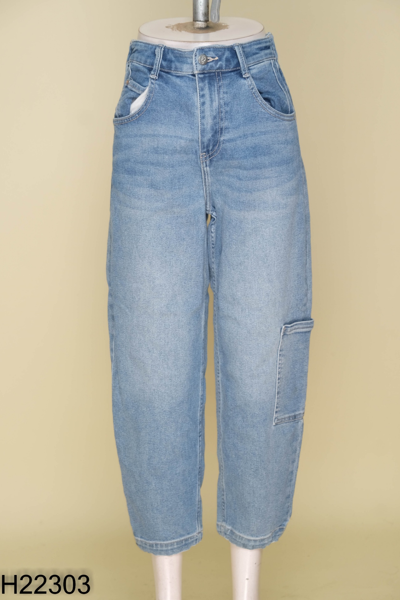 Quần VERO MODA jeans xanh