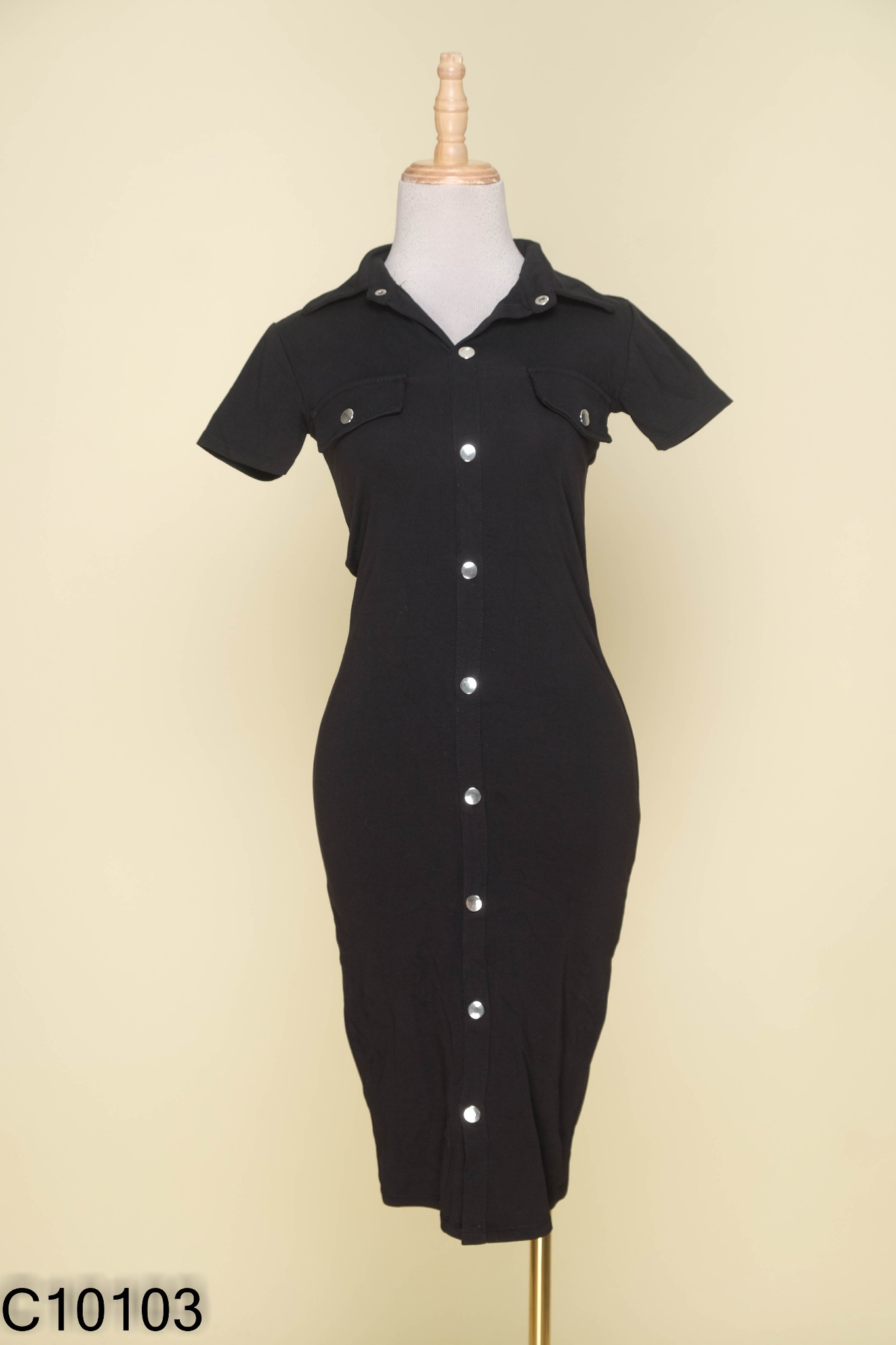 Váy tun body cổ Đức