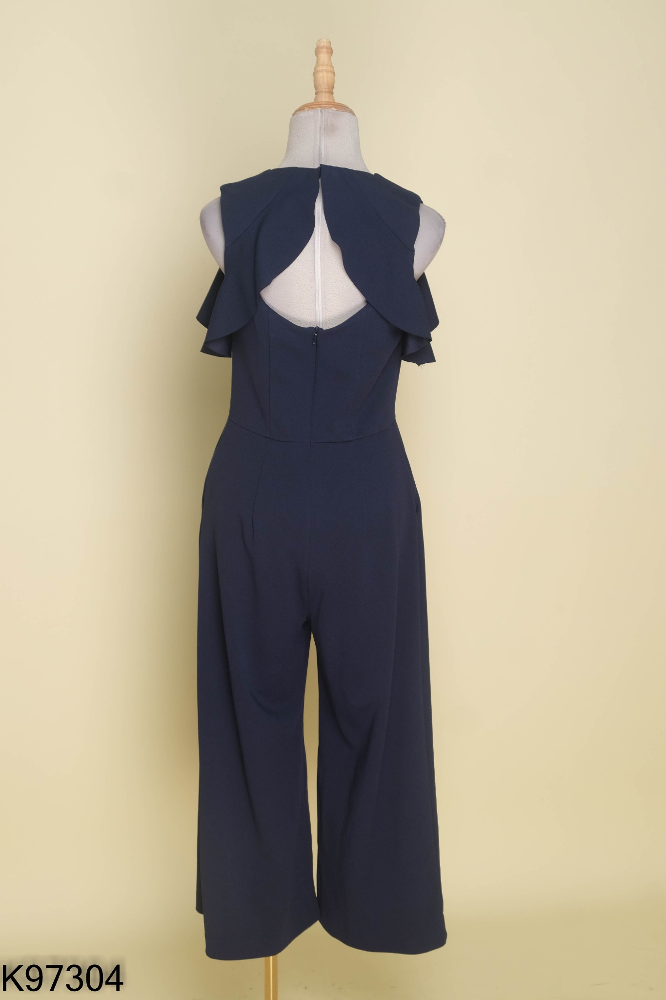 Jumpsuits xanh than WARE HOUSE phối bèo