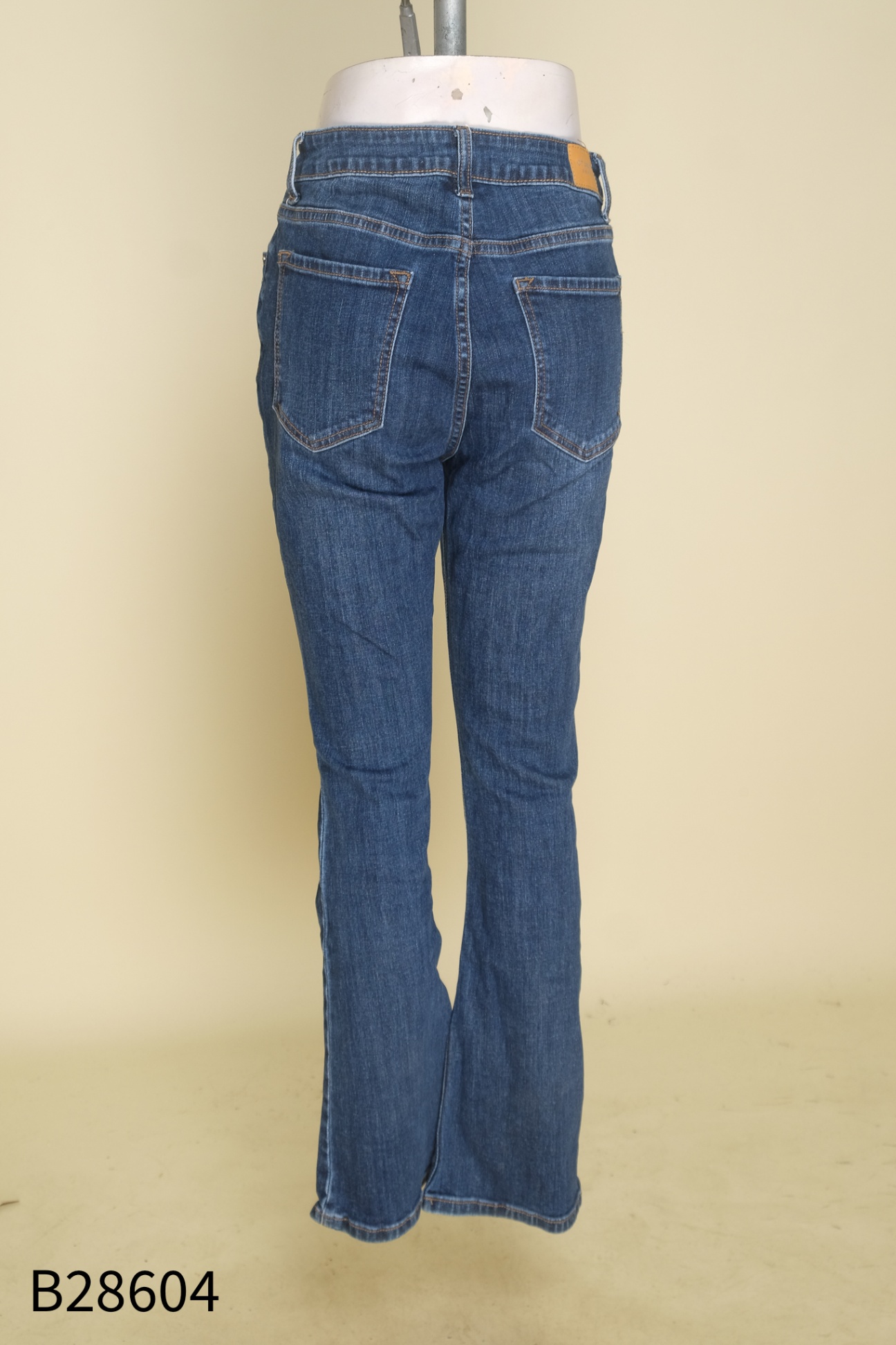 Quần jeans xanh CT JEANS xanh ống loe