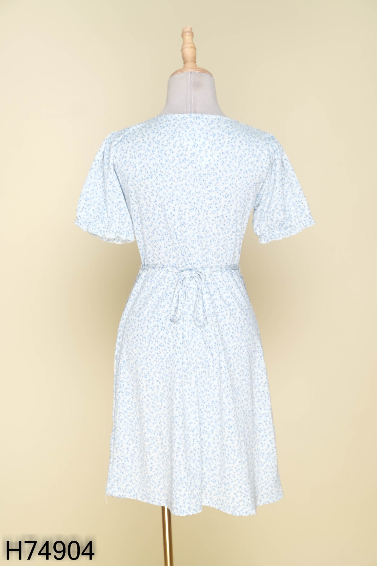 Váy xanh hoa COTTON ON cổ V