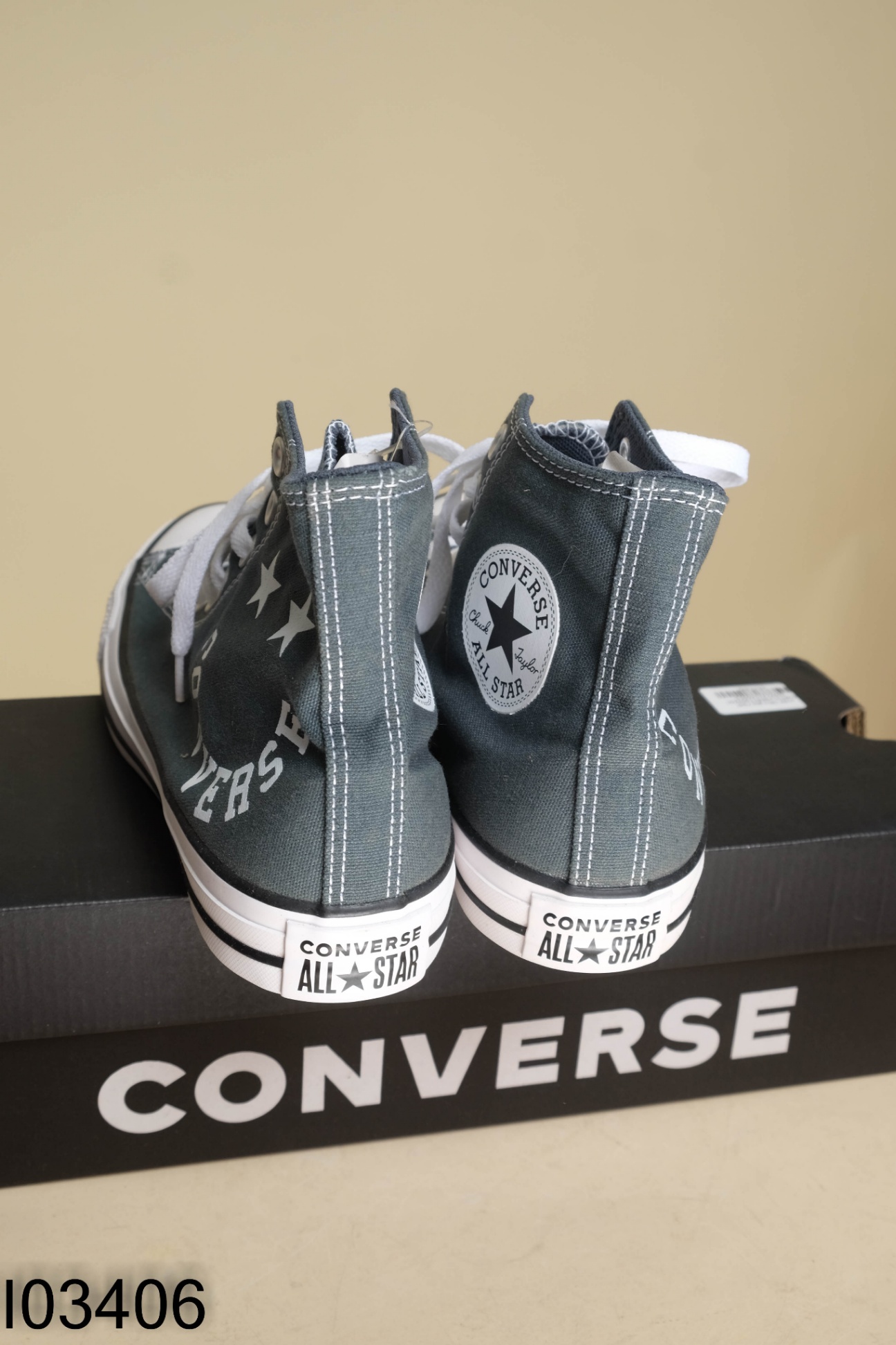 FULLBOX giày thể thao CONVERSE xanh rêu