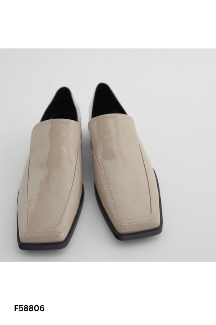 NEW Giay loafer ZARA da be mũi vuông