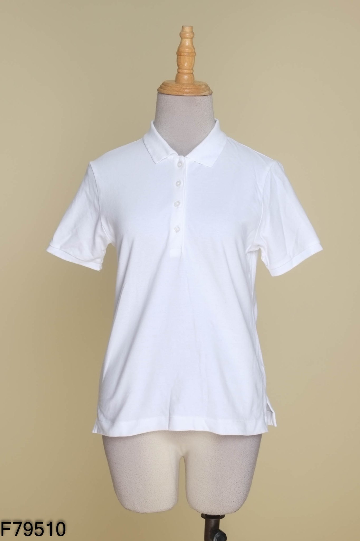 Áo polo UNIQLO trắng