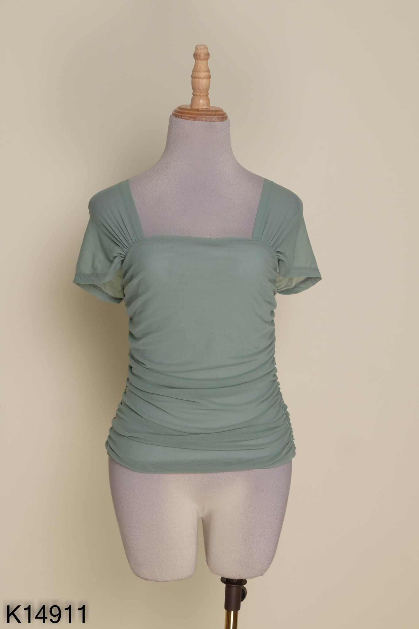 Áo ACTIVE USA lưới xanh