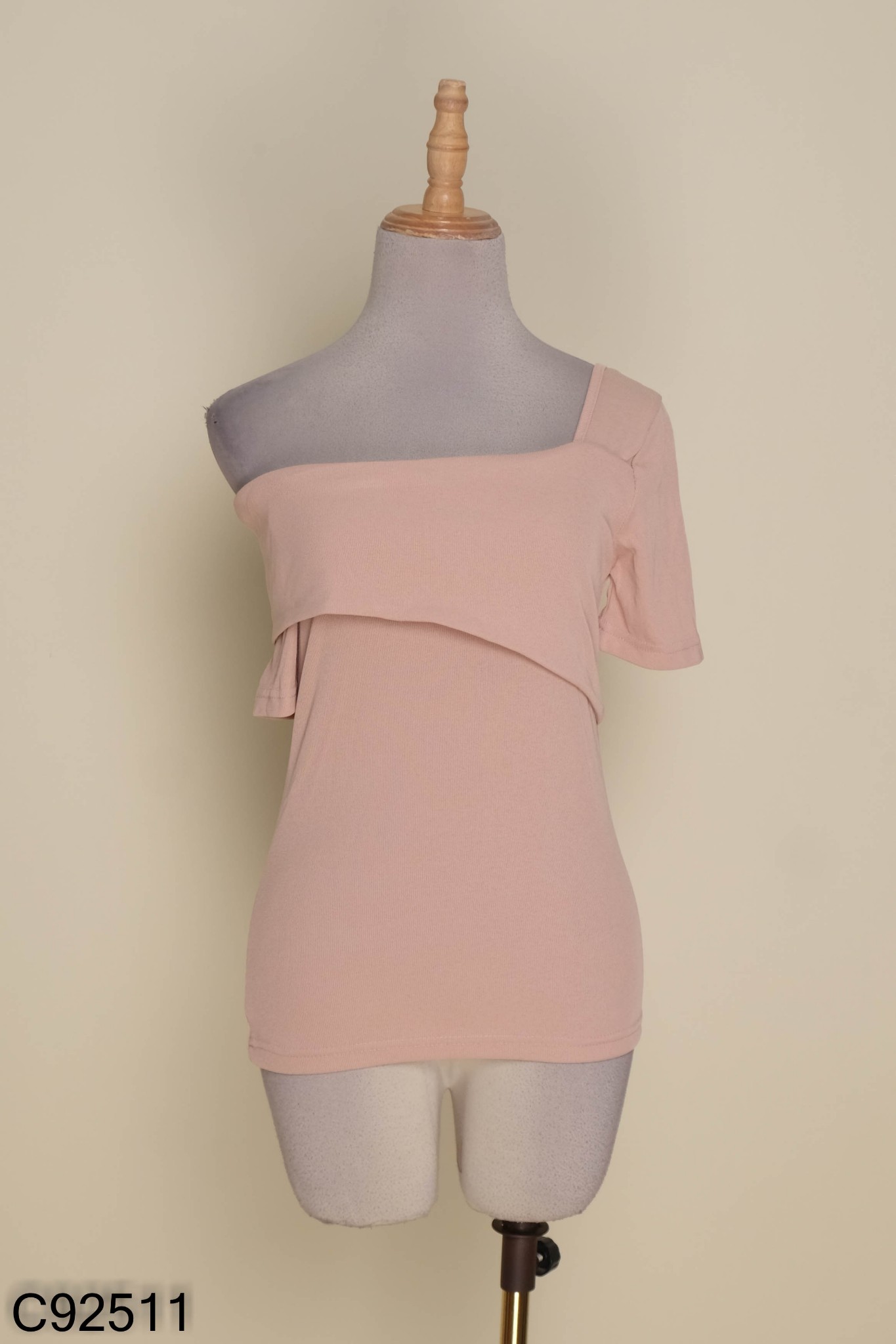 Áo MIHO STUDIO hồng be