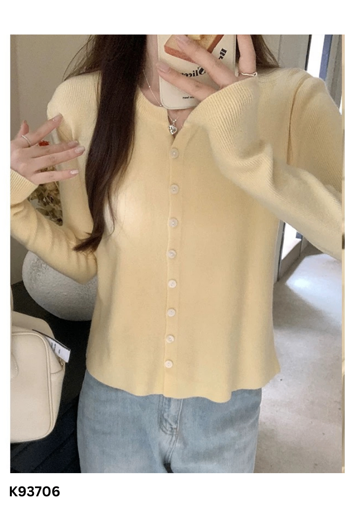 Áo kiểu vàng be