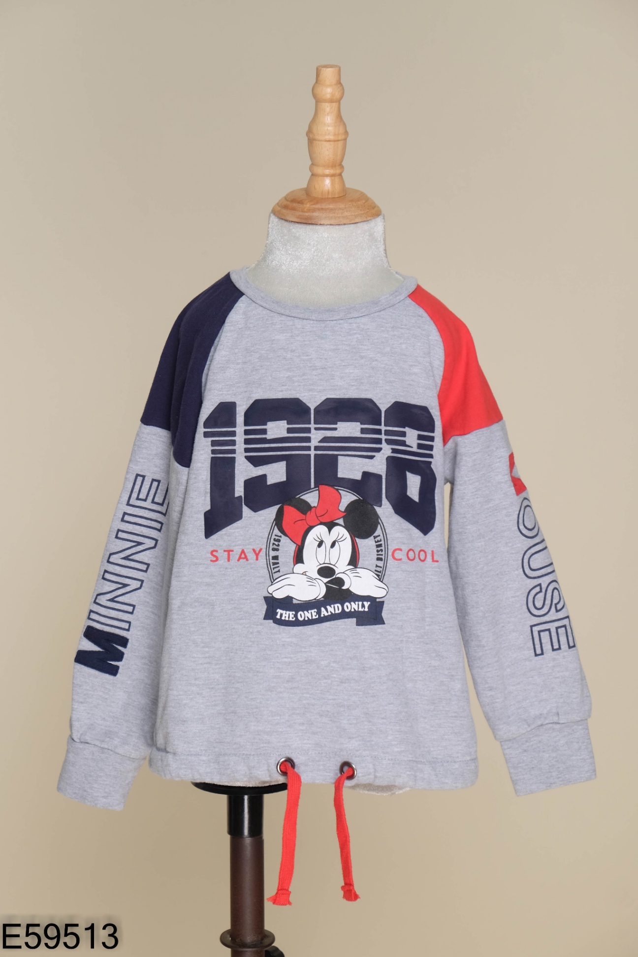 Áo nỉ ghi xanh đỏ KIDS