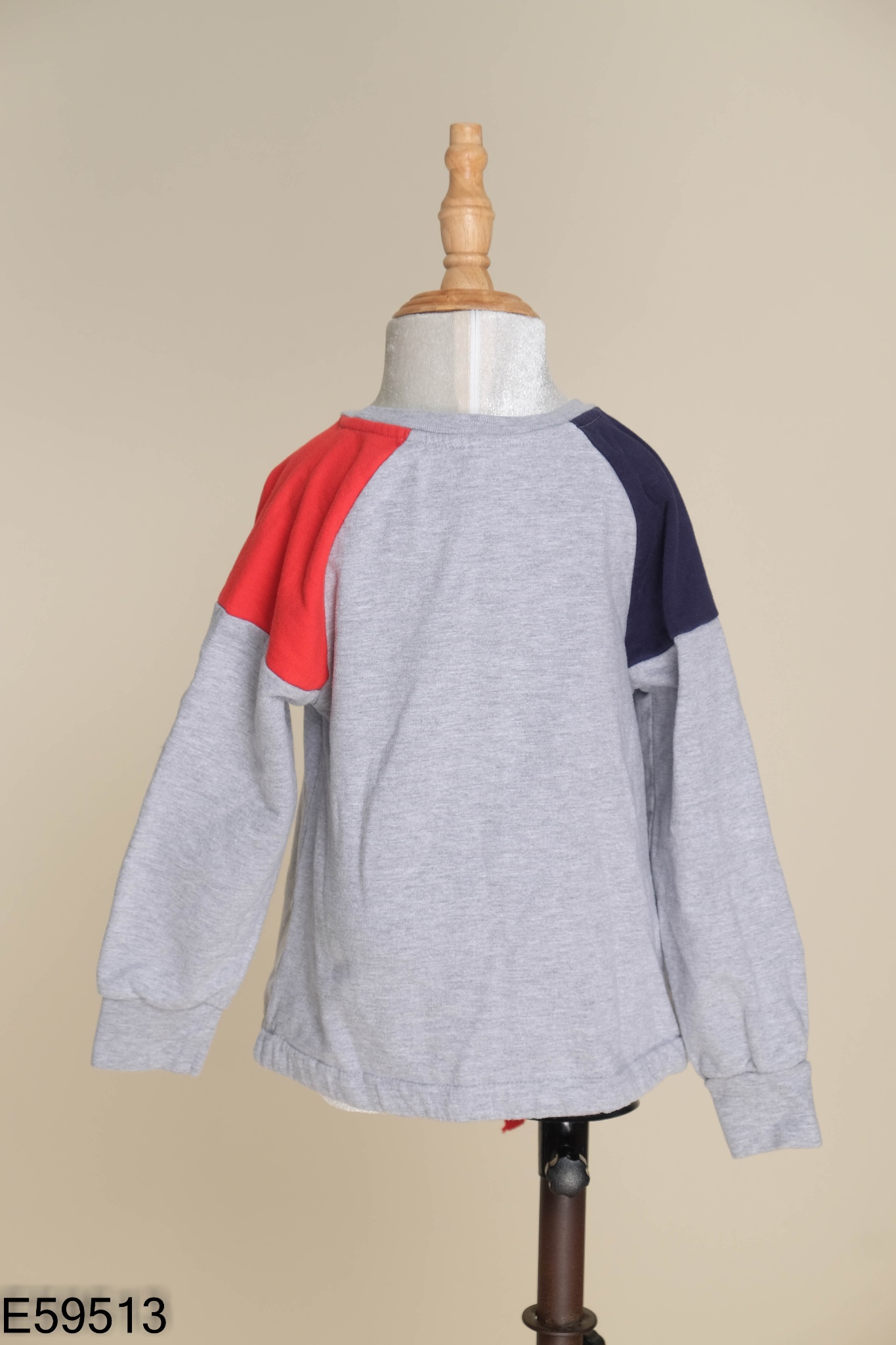 Áo nỉ ghi xanh đỏ KIDS
