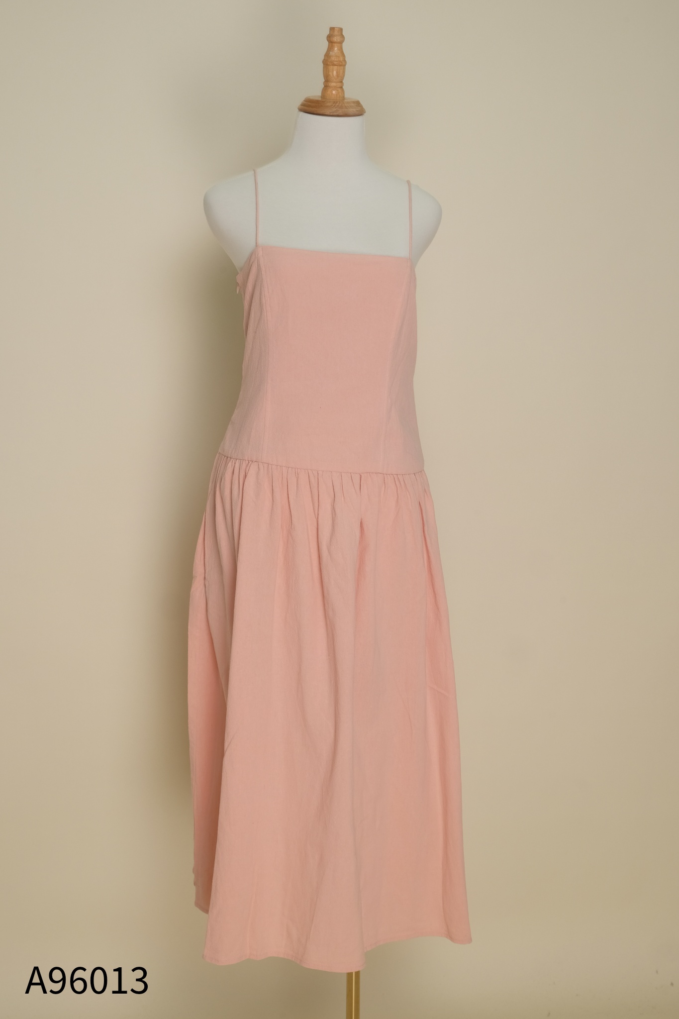 NEWTAG Váy LIBE linen hồng xòe