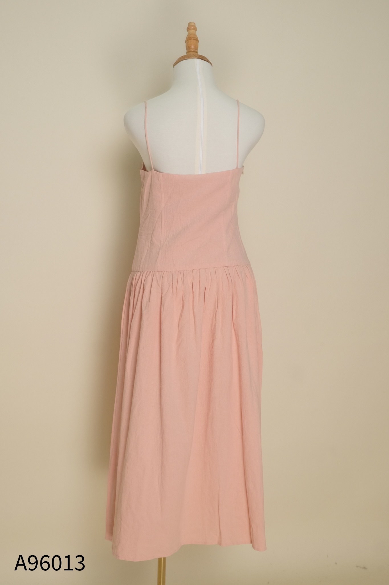 NEWTAG Váy LIBE linen hồng xòe