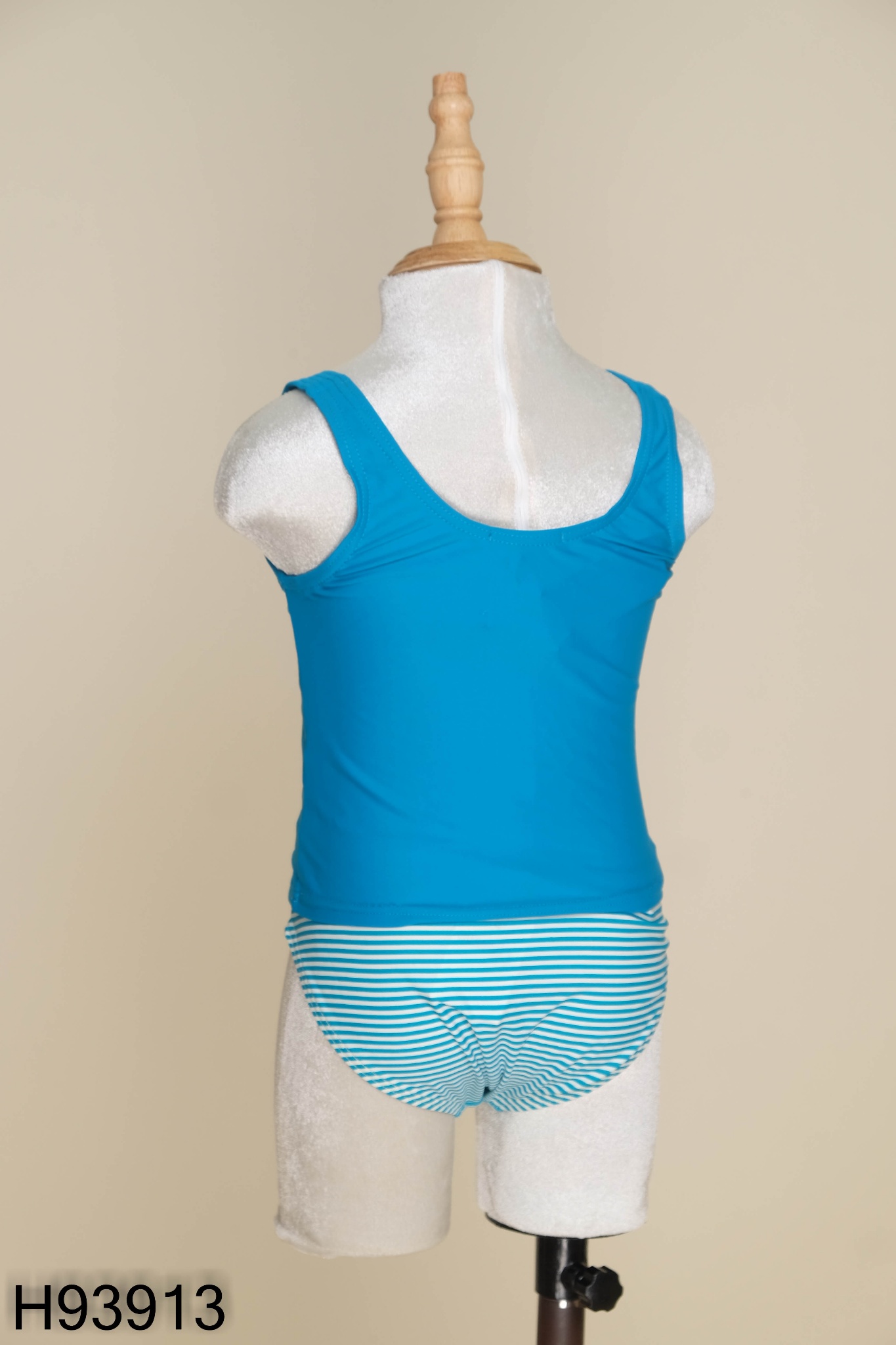 NEWTAG SET Bikini xanh phối kẻ KIDS