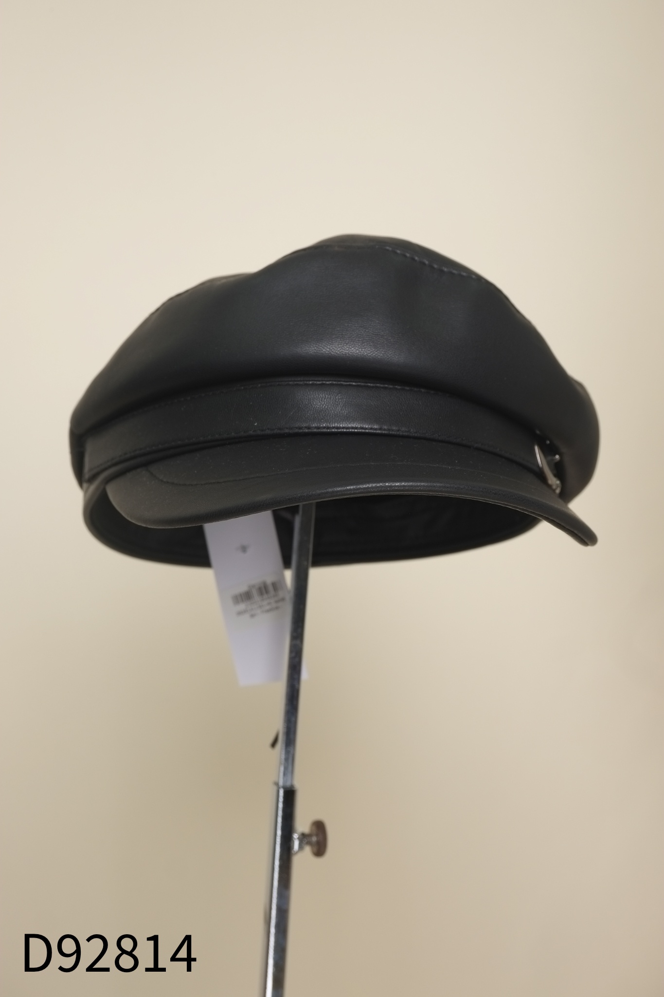 Mũ beret da đen