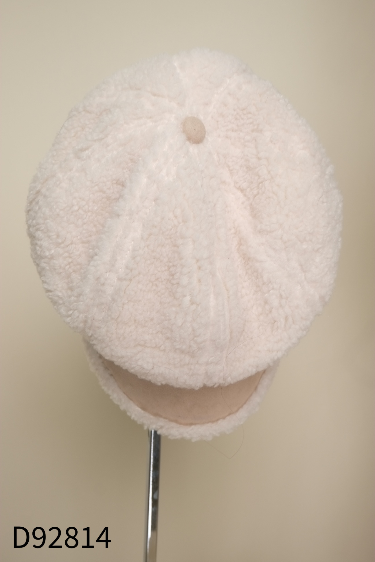 Mũ beret lông be