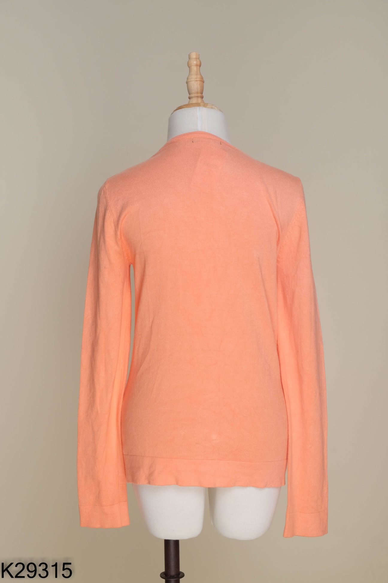 Áo khoác cardigan ZARA len cam