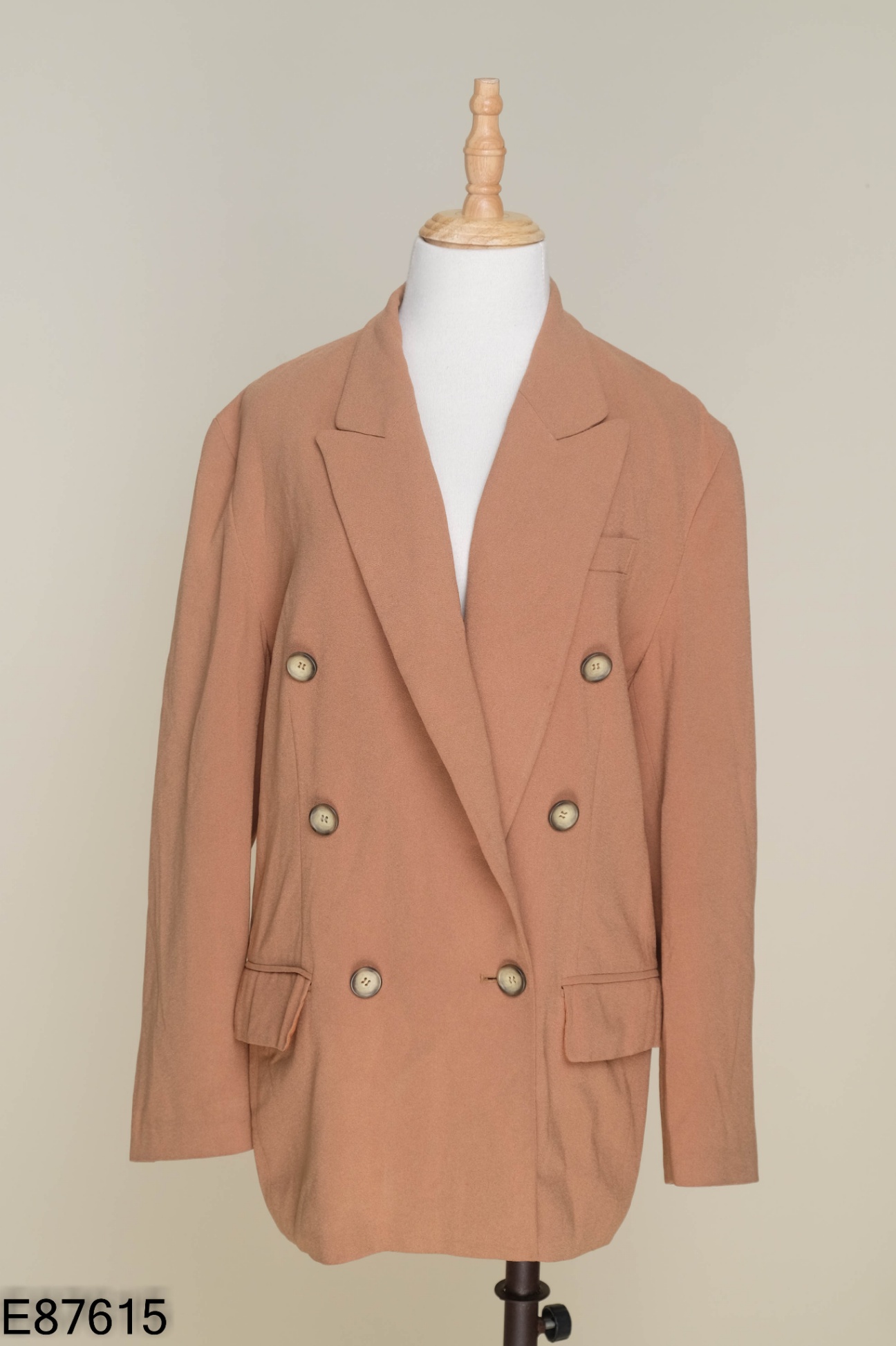 Áo blazer nâu tây