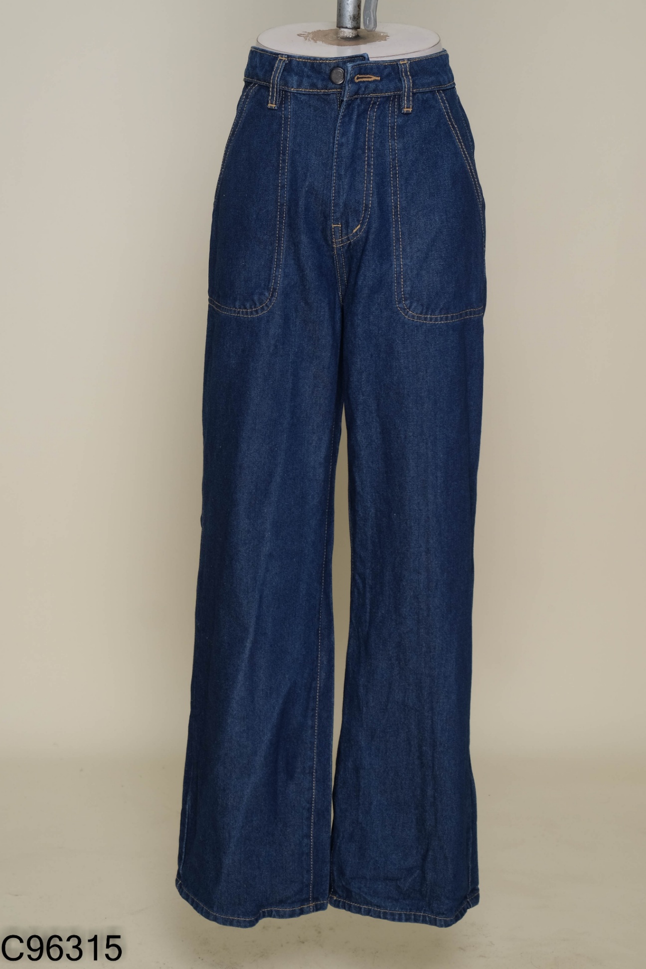 Quần jeans PULL BEAR xanh đậm