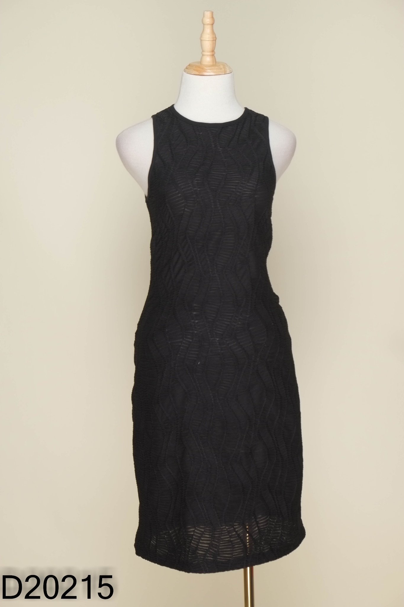 Váy sát nách MIXXO đen