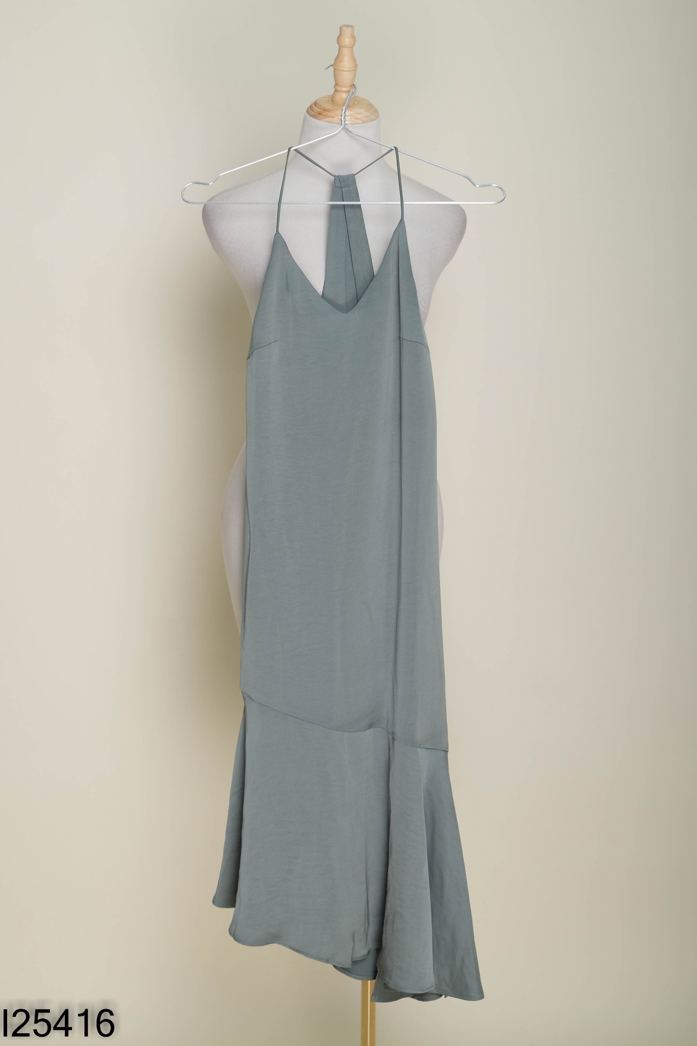 Váy ADORE DRESS lụa xanh