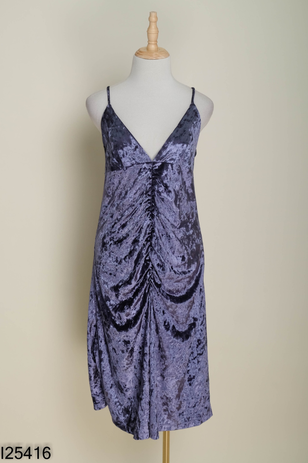 Váy IVY MODA nhung xanh