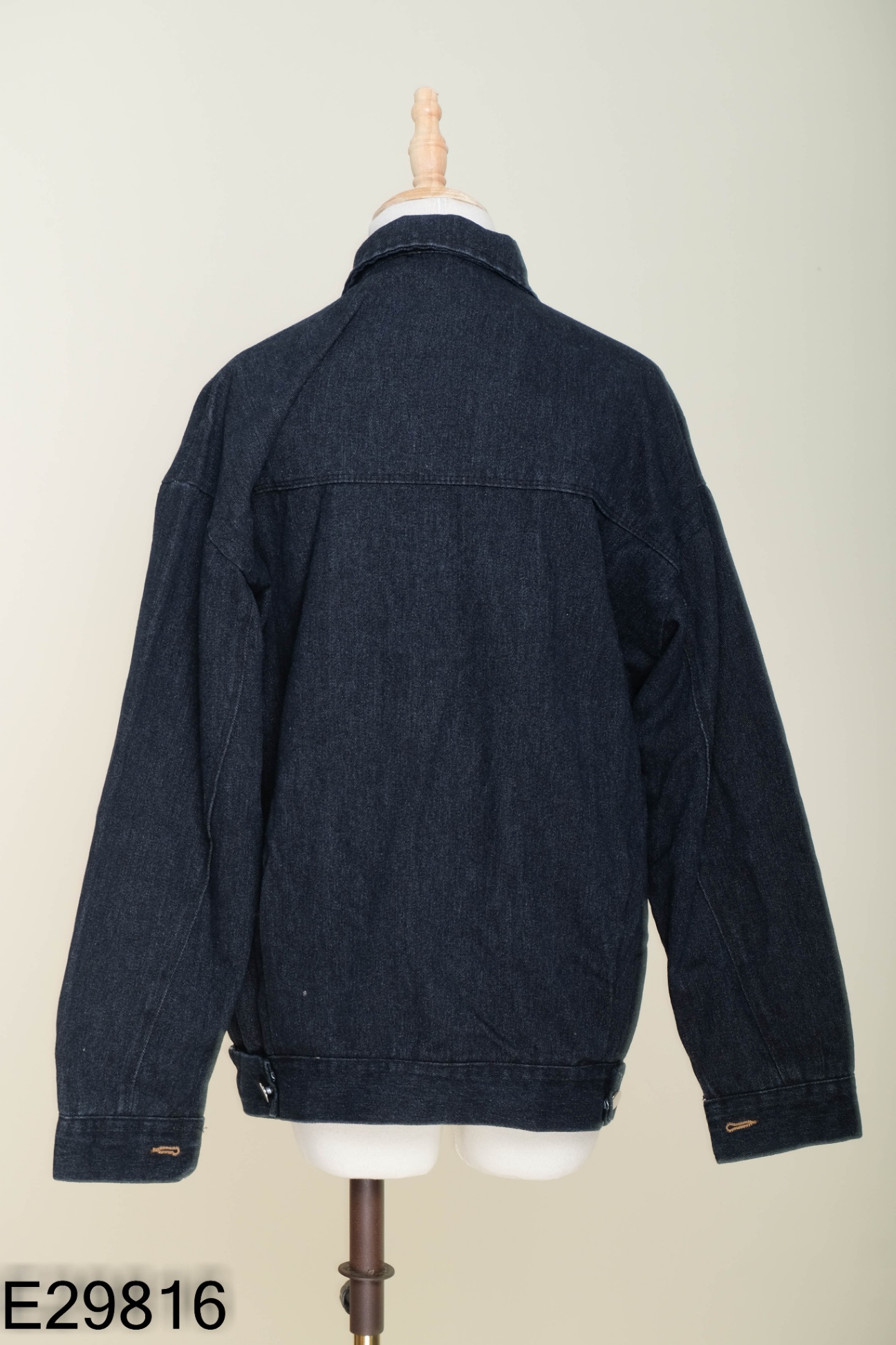 NEWTAG Áo khoác sơ mi jeans đen