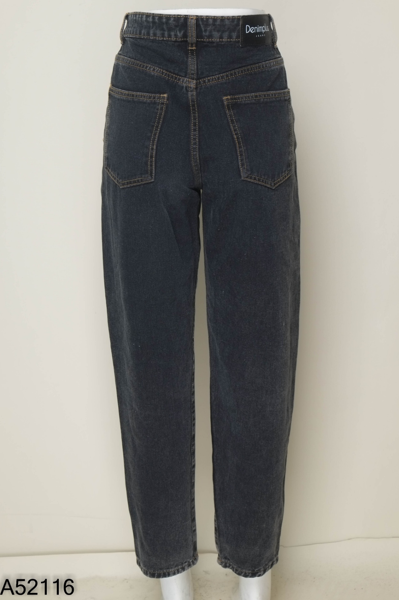 Quần jeans DENIMPLUS xám trơn