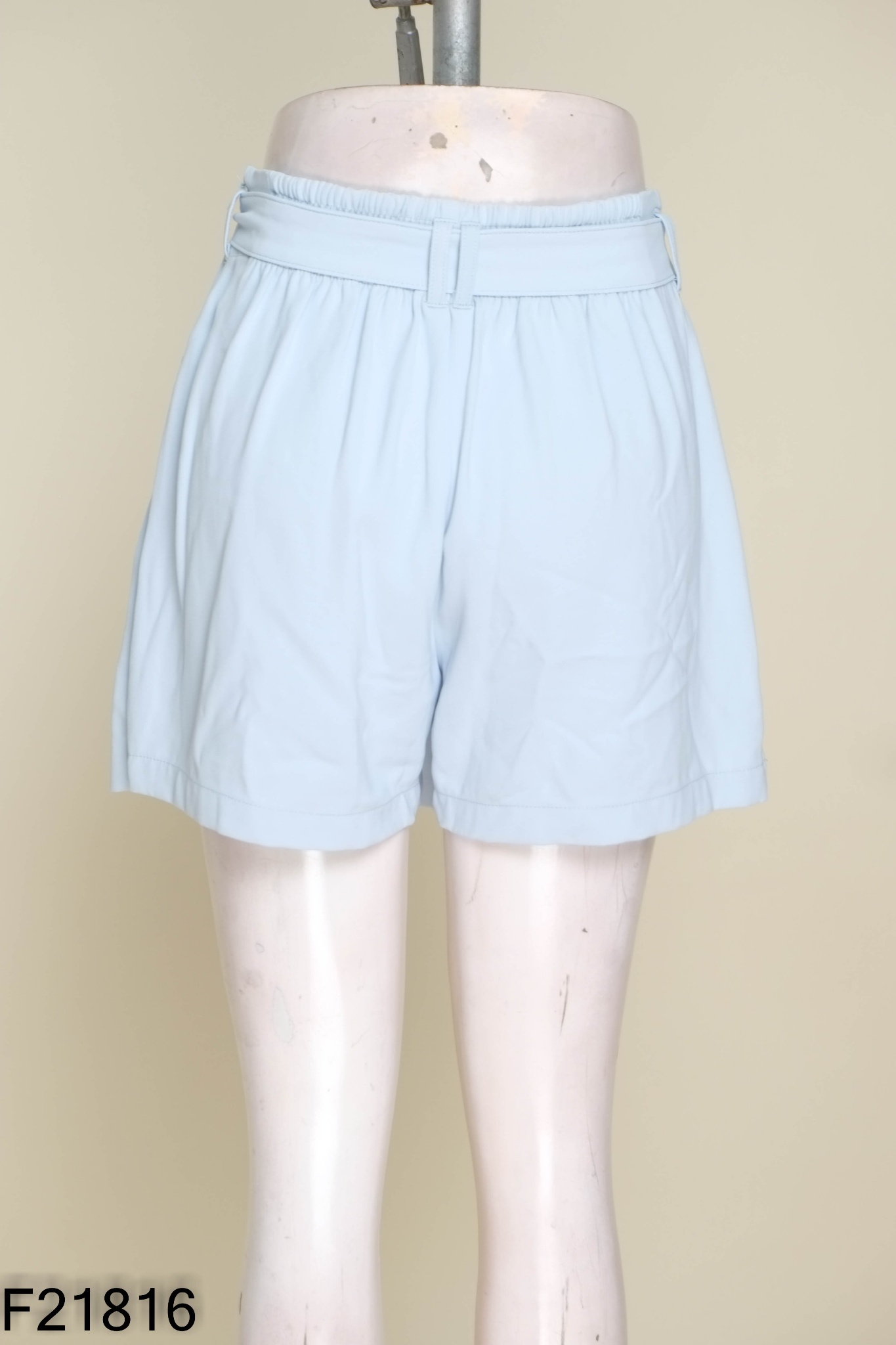Quần short CANIFA xanh trơn