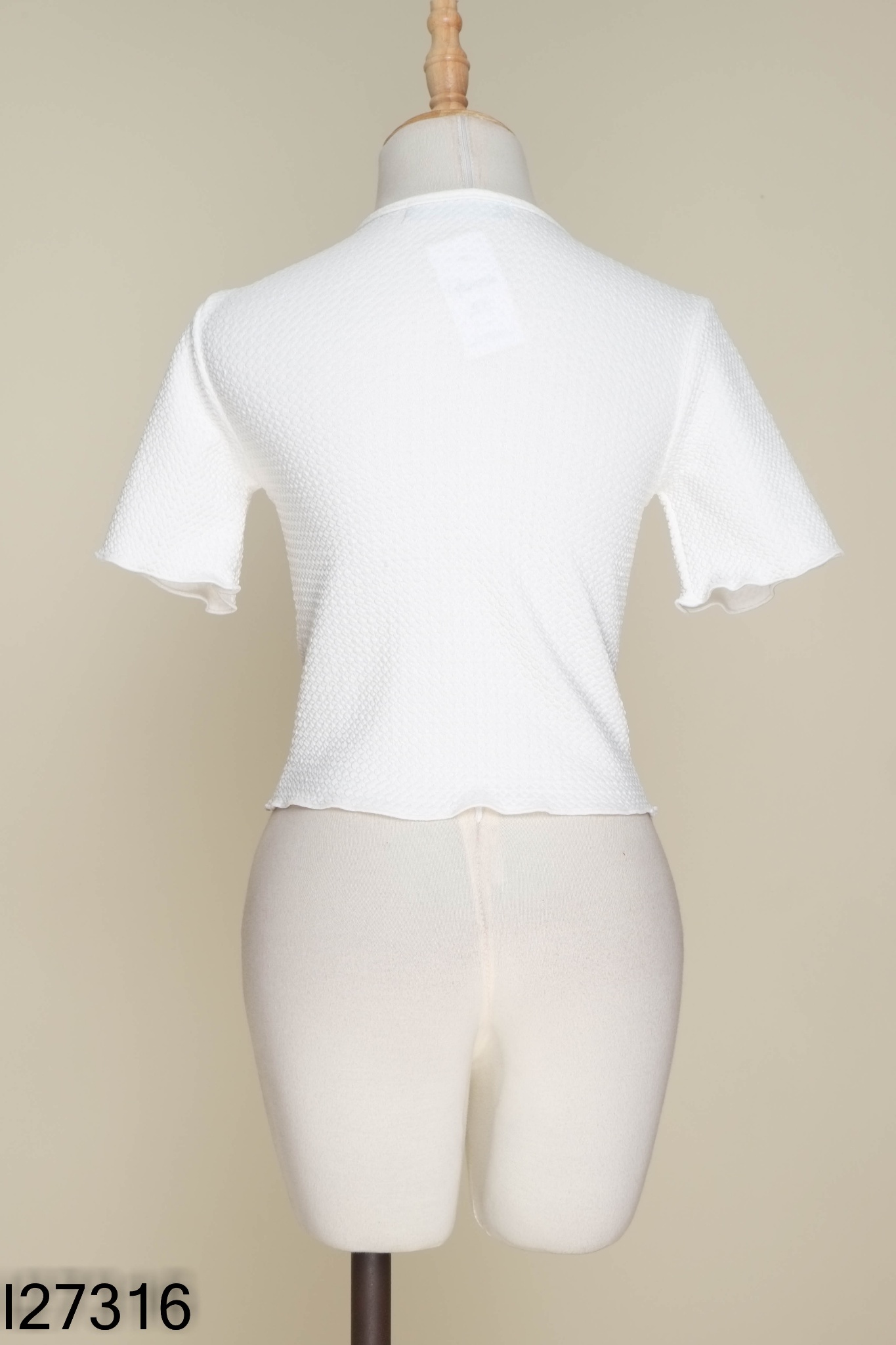 Áo croptop GAGO trắng