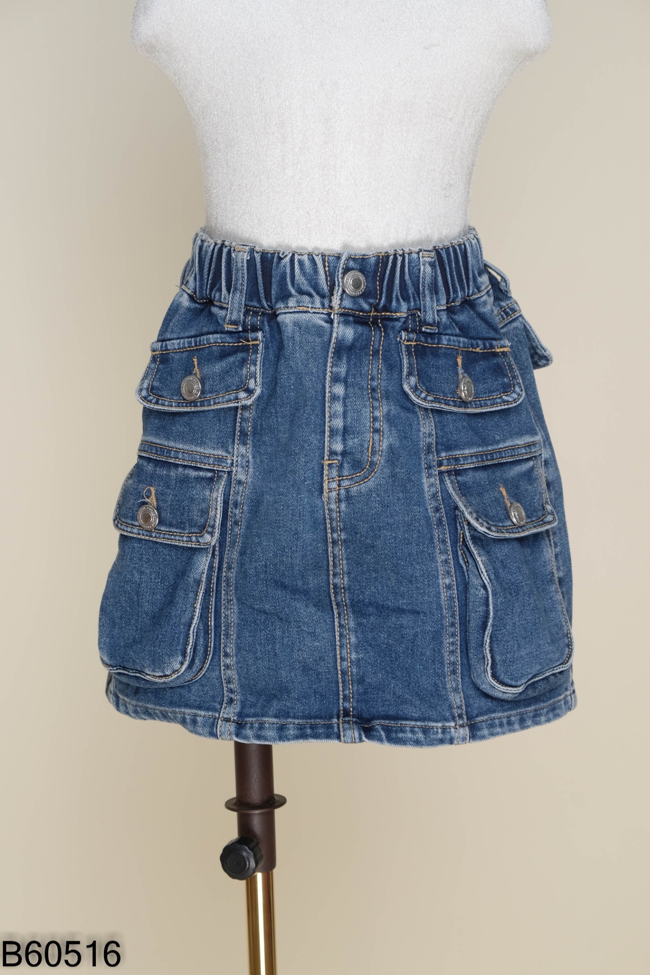 Chân váy jean xanh KIDS