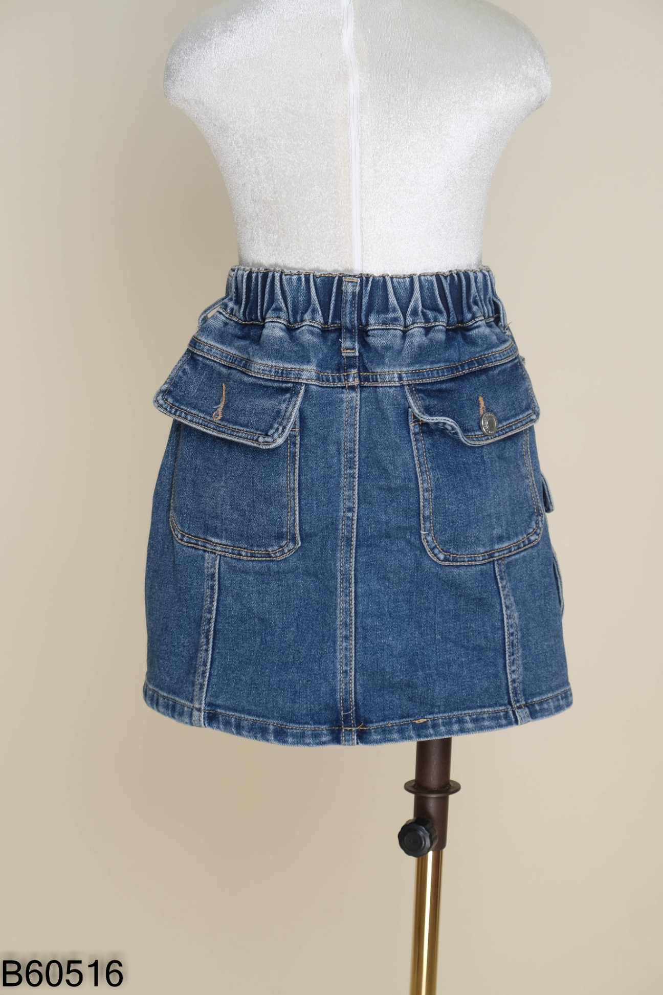 Chân váy jean xanh KIDS