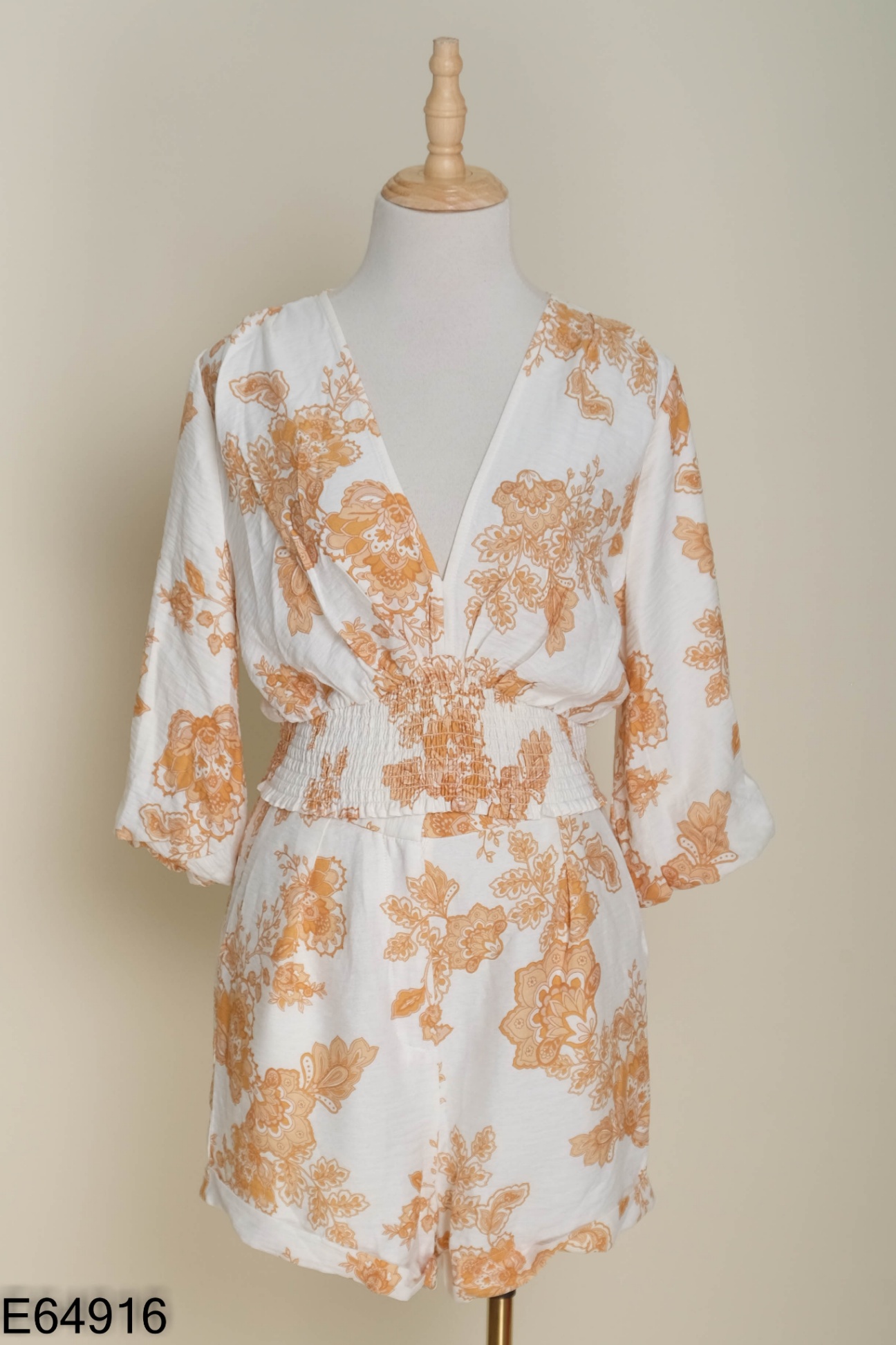 Set Áo be SHEIKE họa tiết + quần shorts