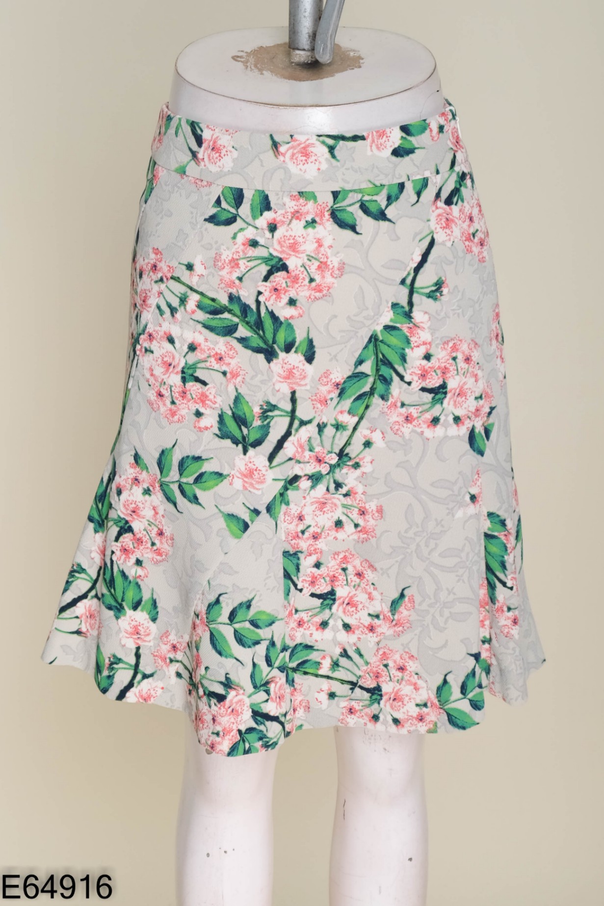 Chân váy IVY MODA xanh hoa