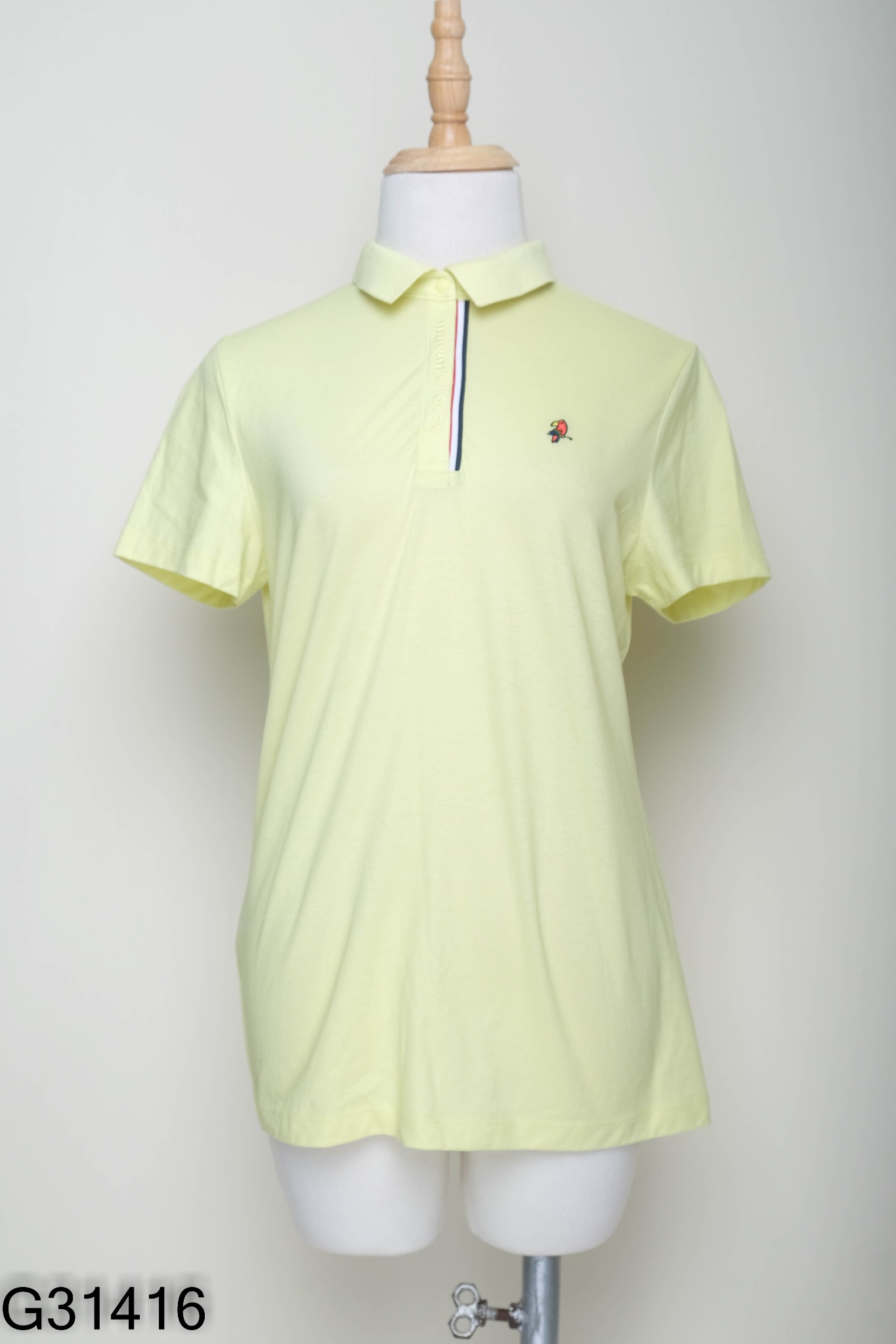 Áo polo xanh neon