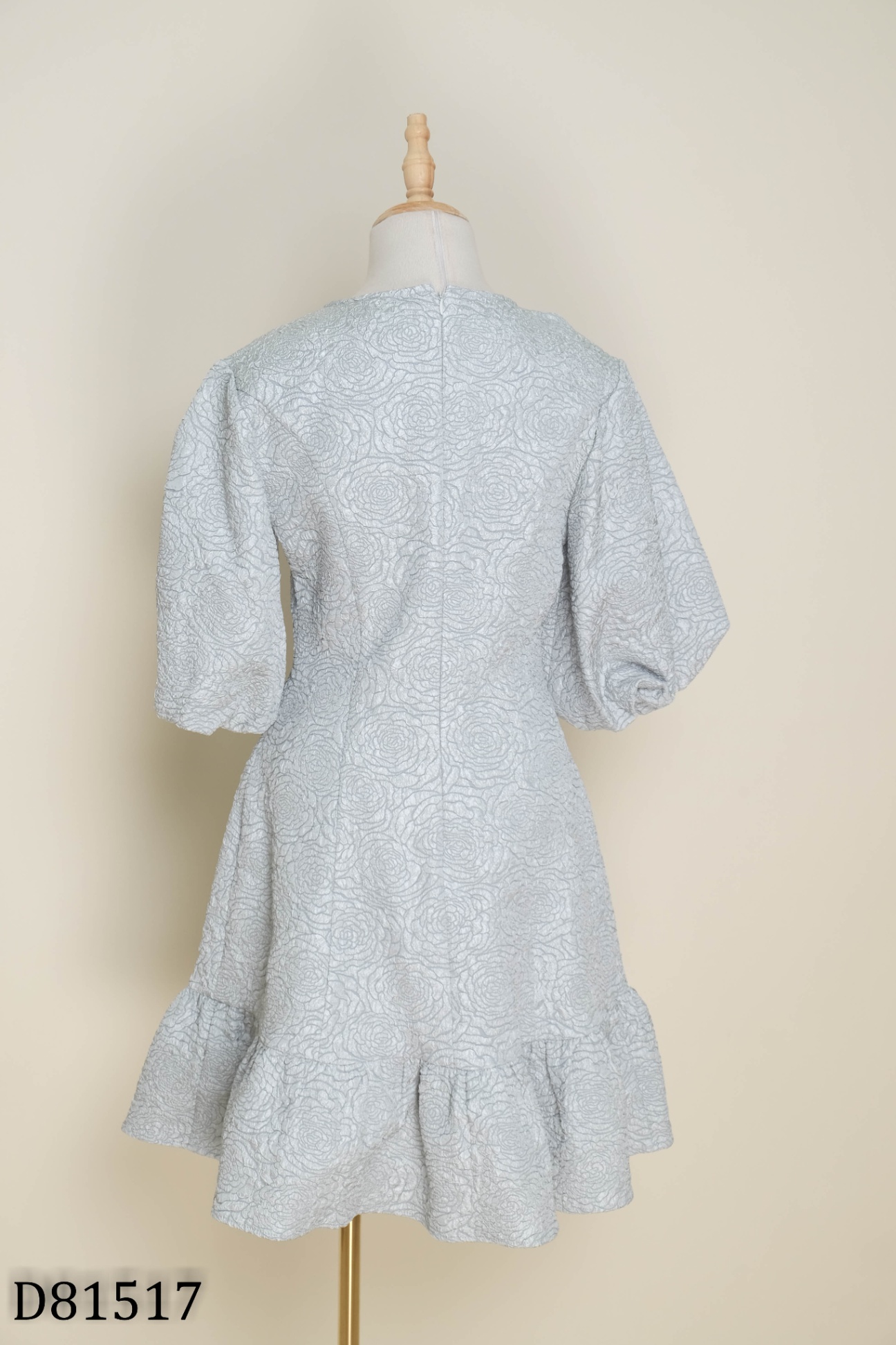 Váy COSMO DESIGN xanh cúc ngọc