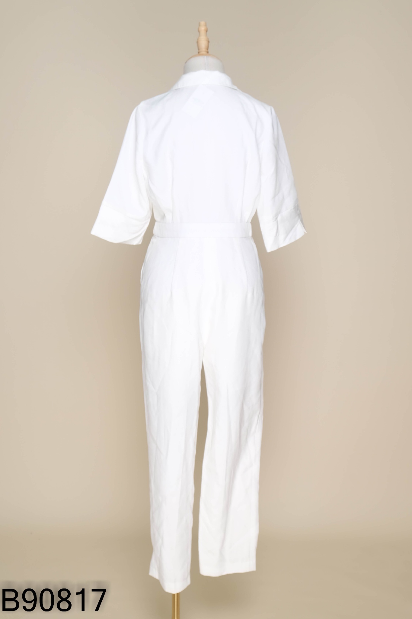 Jumsuit C'CHAT trắng trơn