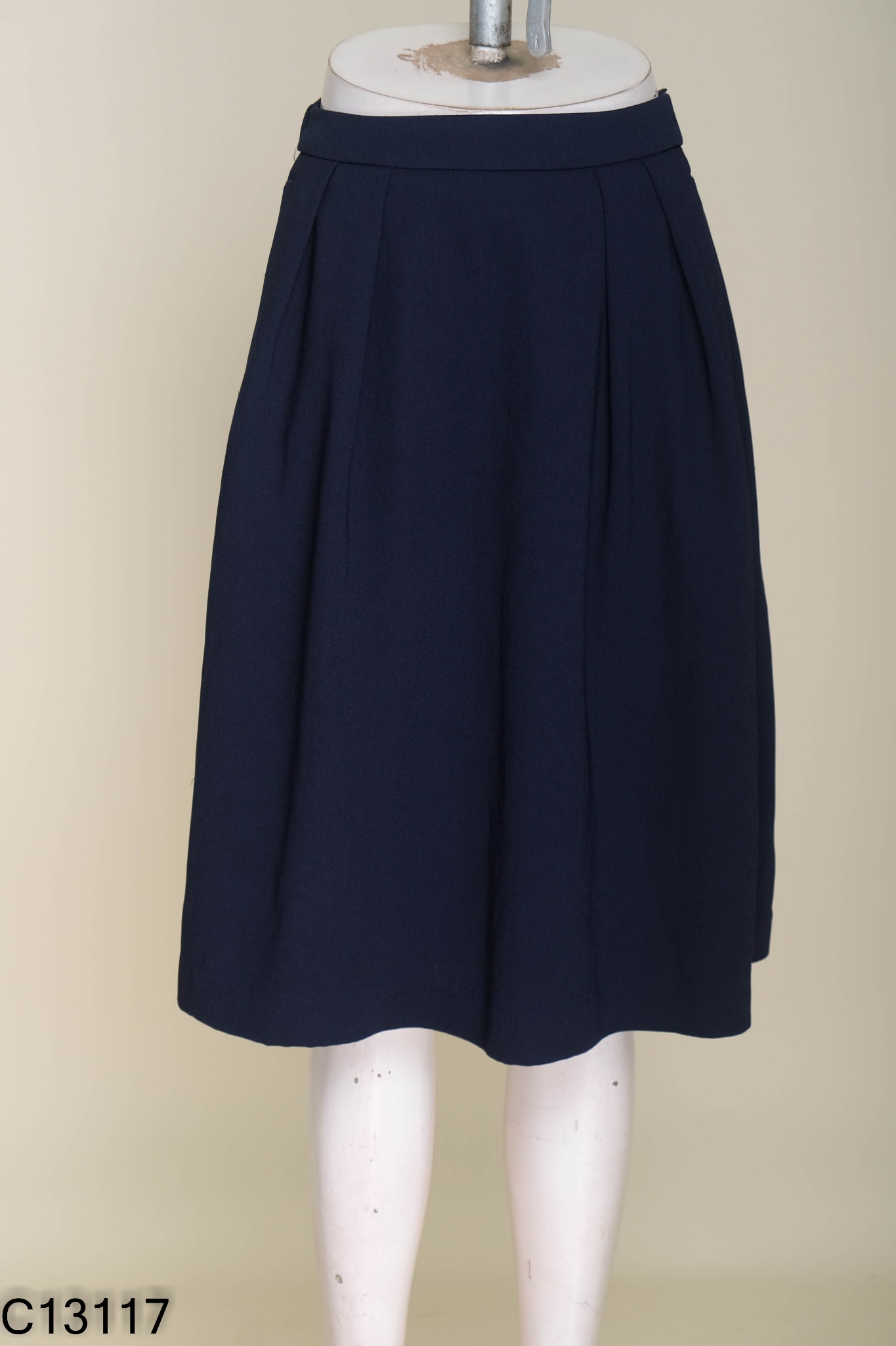 Chân váy UNIQLO xanh than