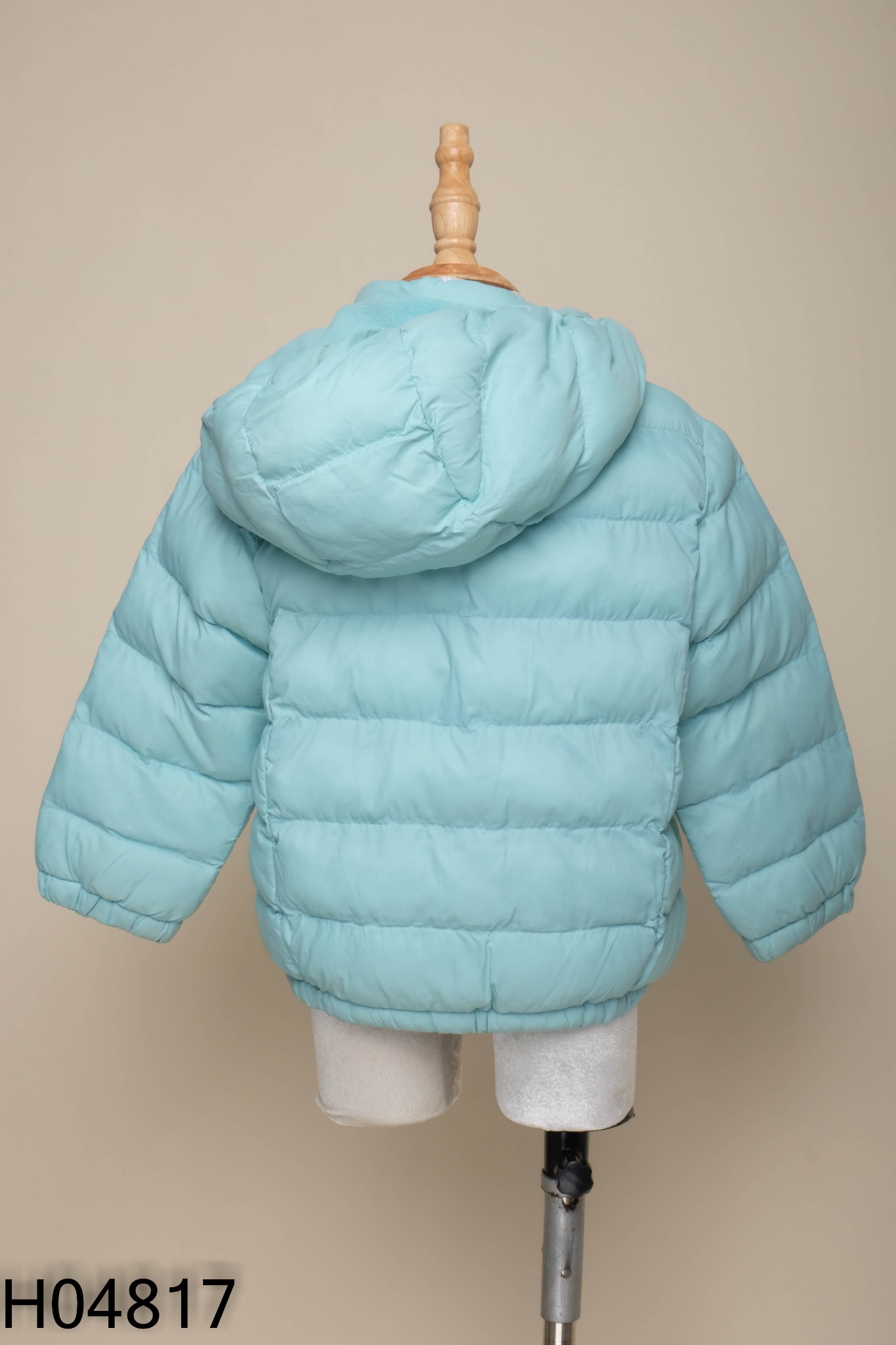 Áo phao UNIQLO xanh trơn KIDS