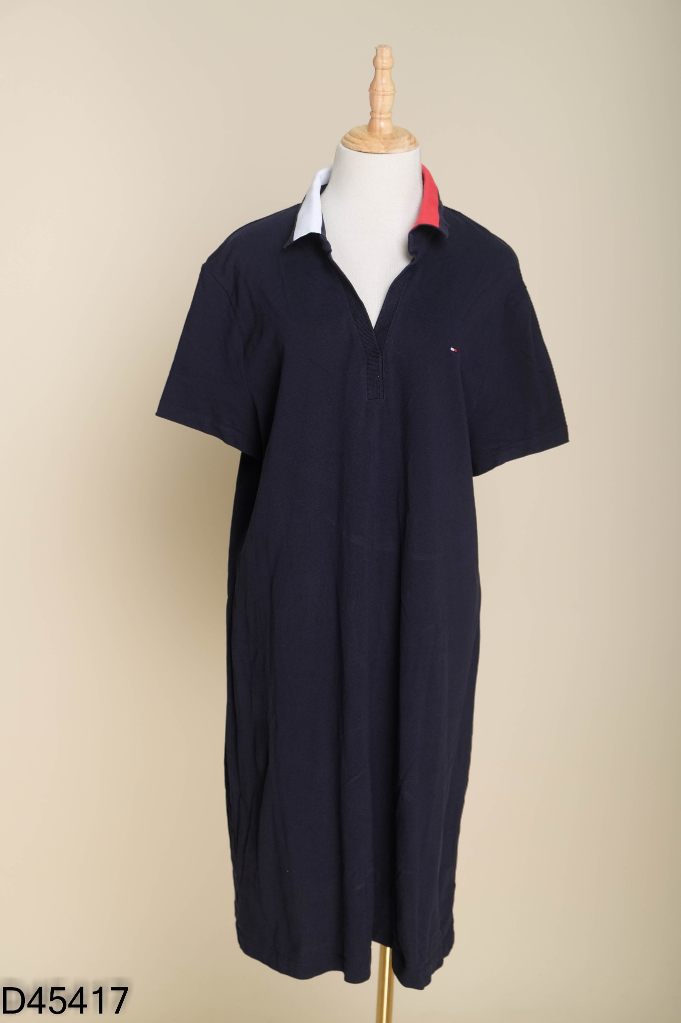 Váy polo TOMMY HILFIGER xanh than
