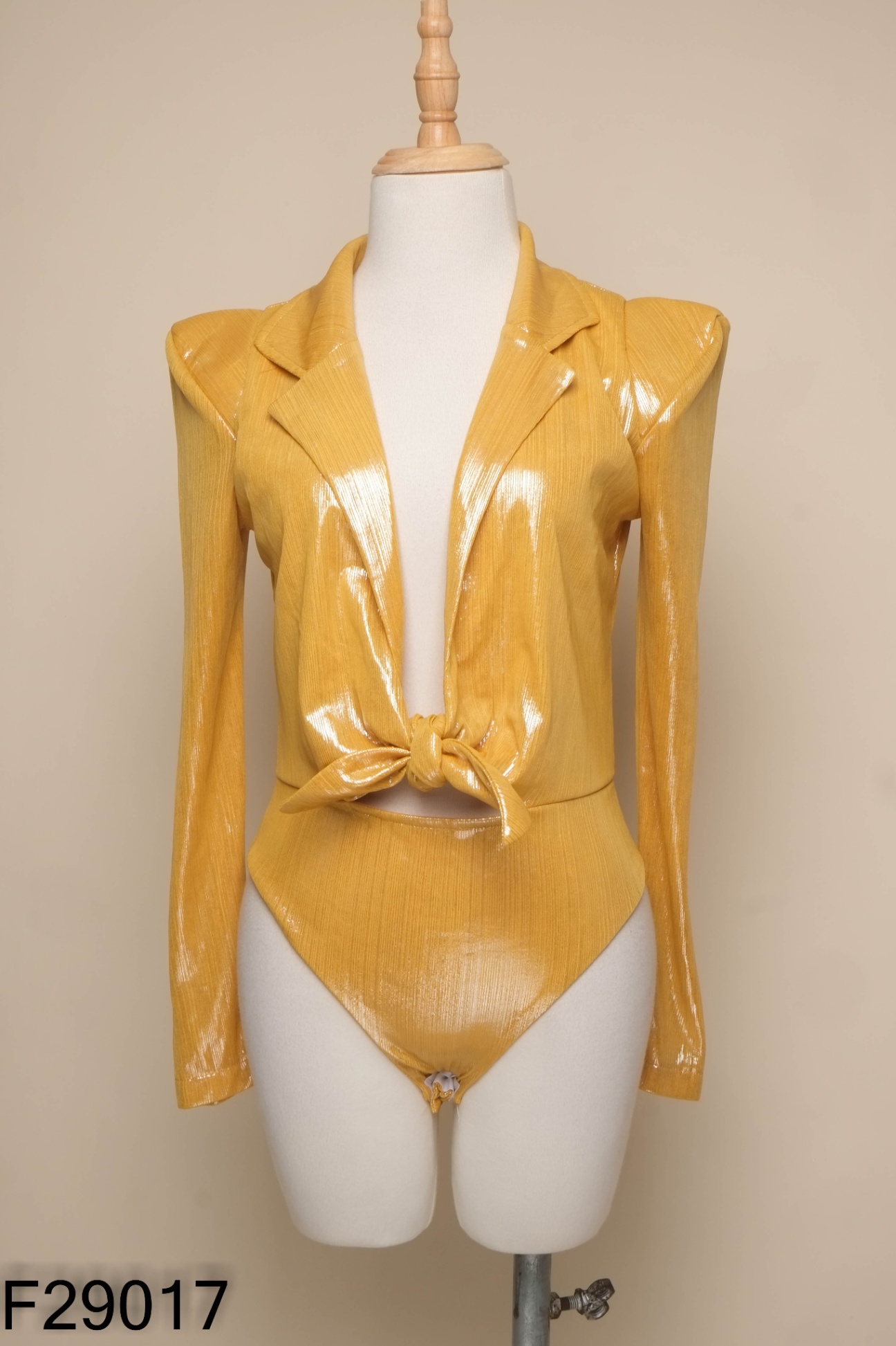 Bodysuit KEELYN'S CLOSET vàng lấp lánh