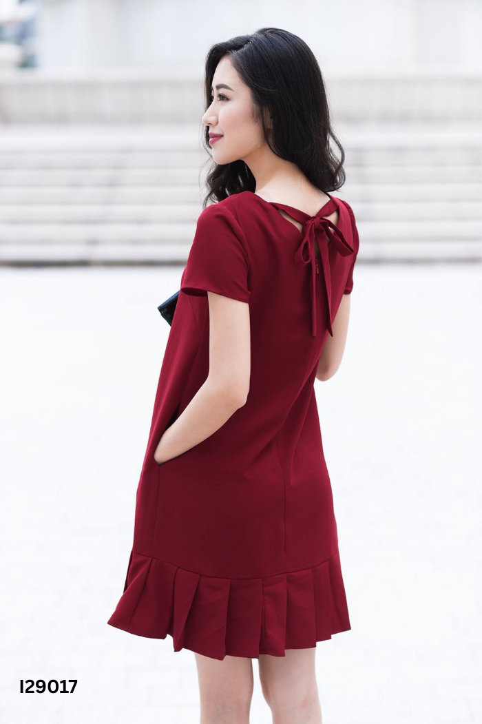 Váy COSMO DESIGN đỏ đuôi cá