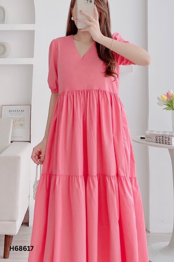 Váy hồng ZADY trơn