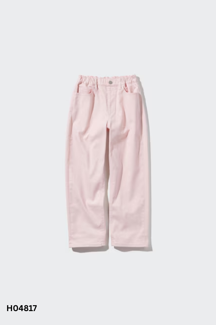 Quần UNIQLO hồng trơn KIDS