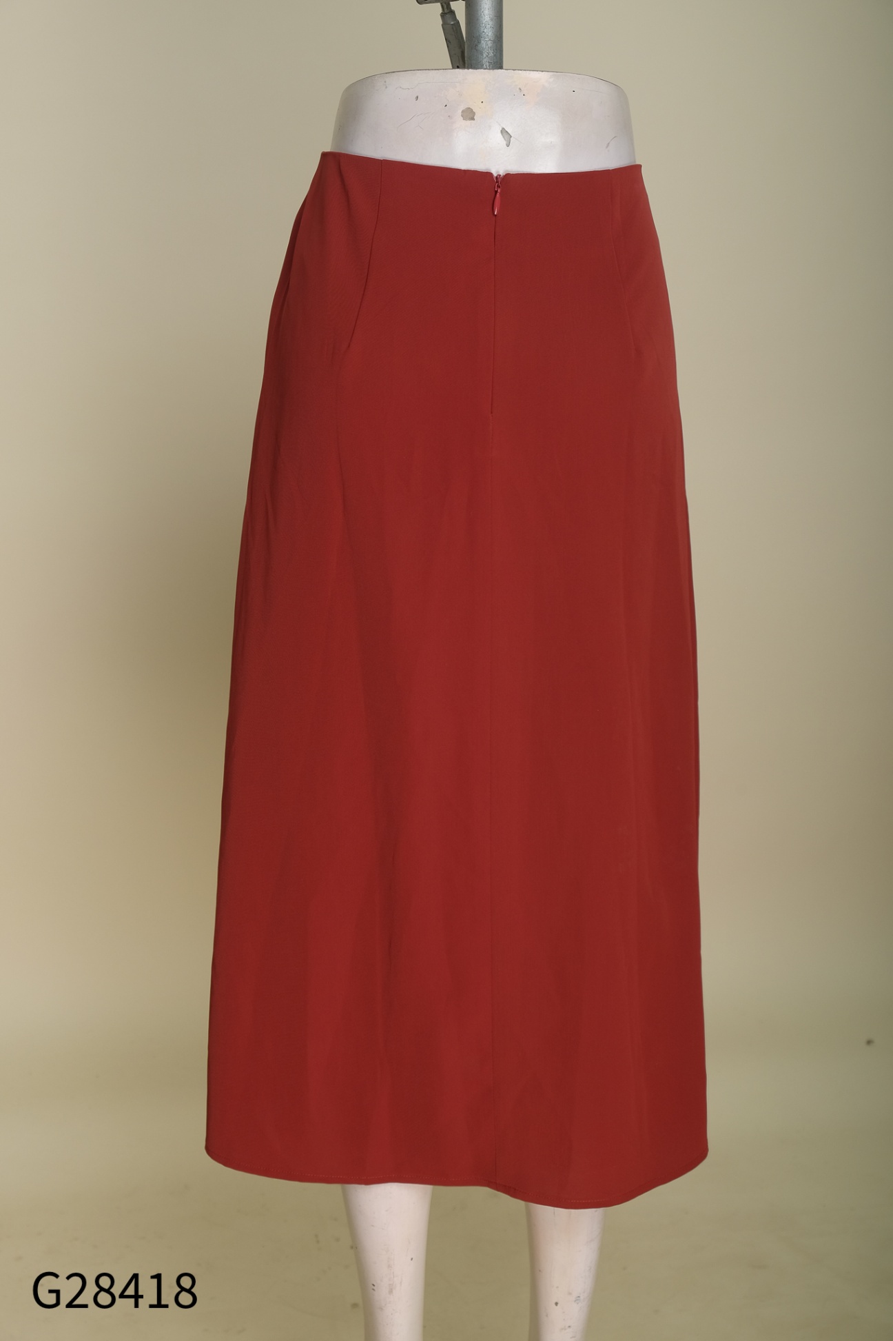 Chân váy đỏ đất ADORE DRESS phối cúc