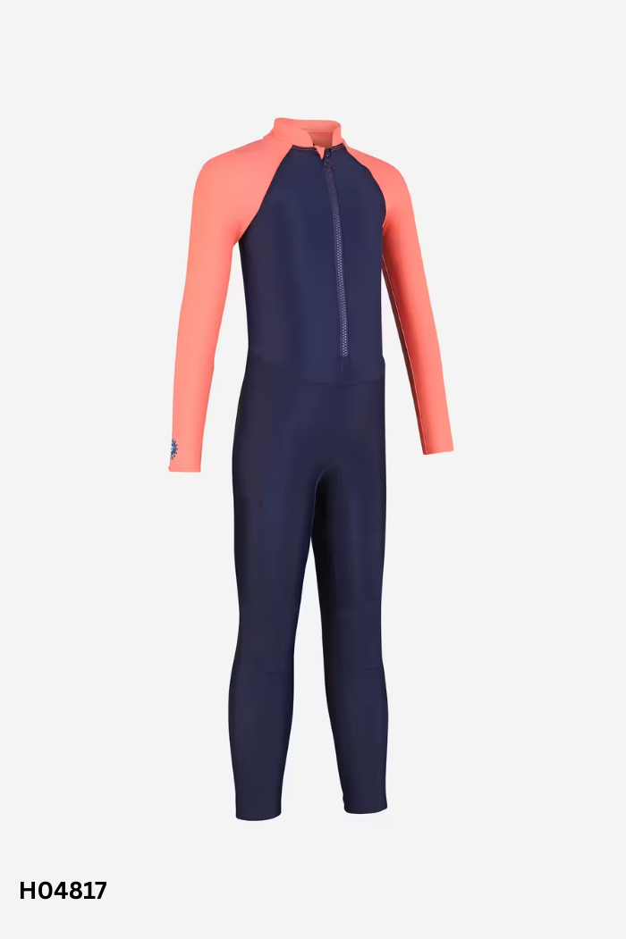 Đồ bơi xanh phối cam KIDS