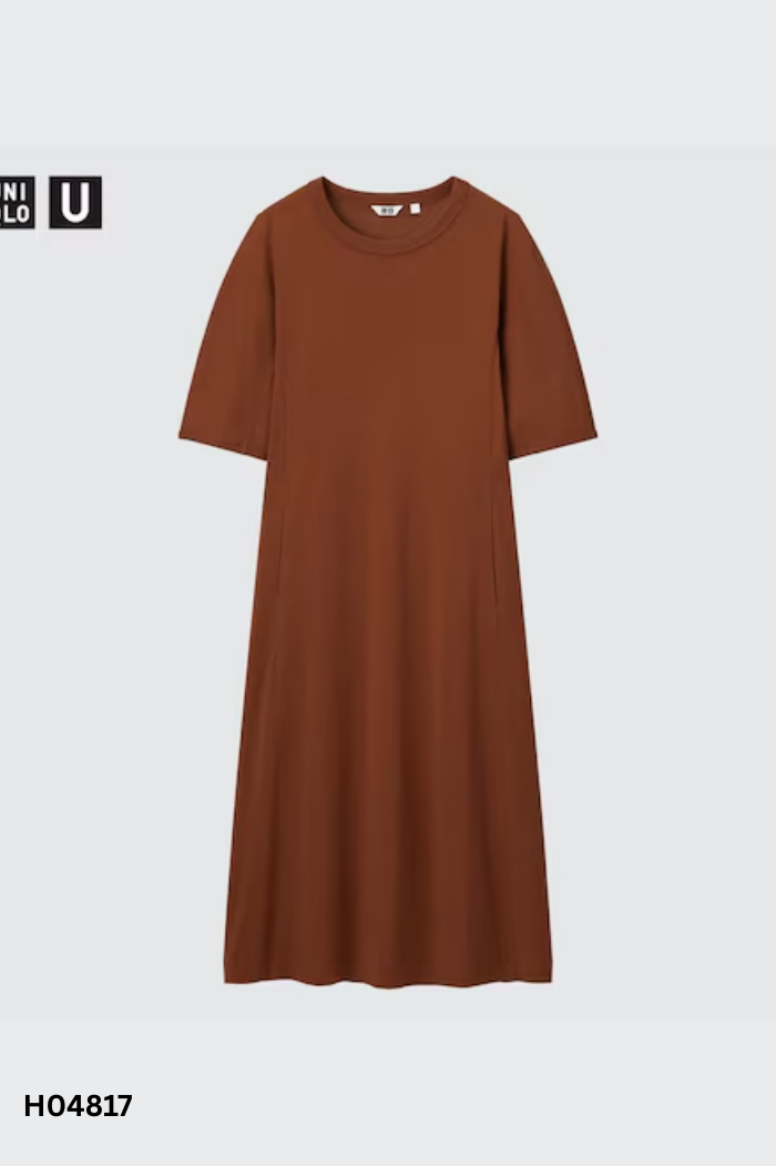 Váy UNIQLO nâu suông