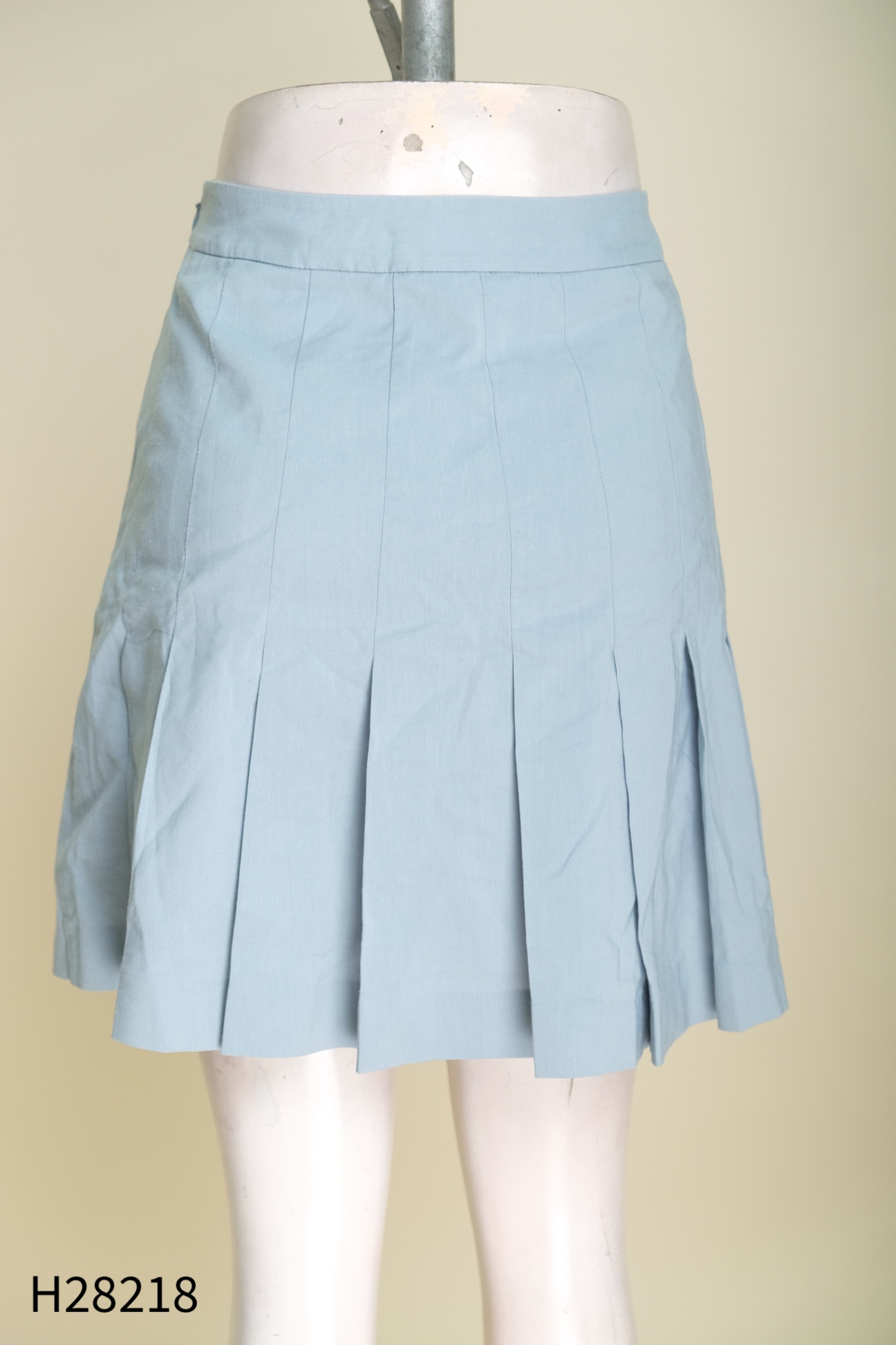Chân váy VERO MODA xanh xếp ly